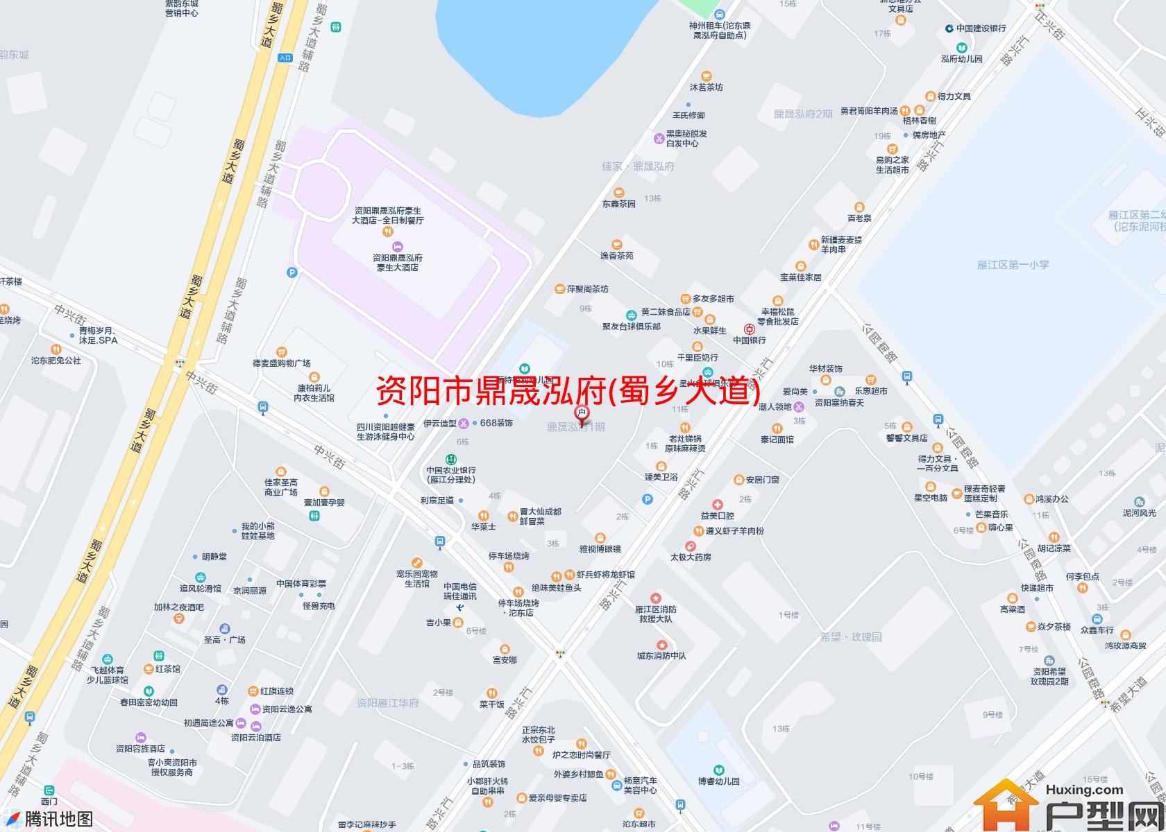 鼎晟泓府(蜀乡大道)小区 - 户型网