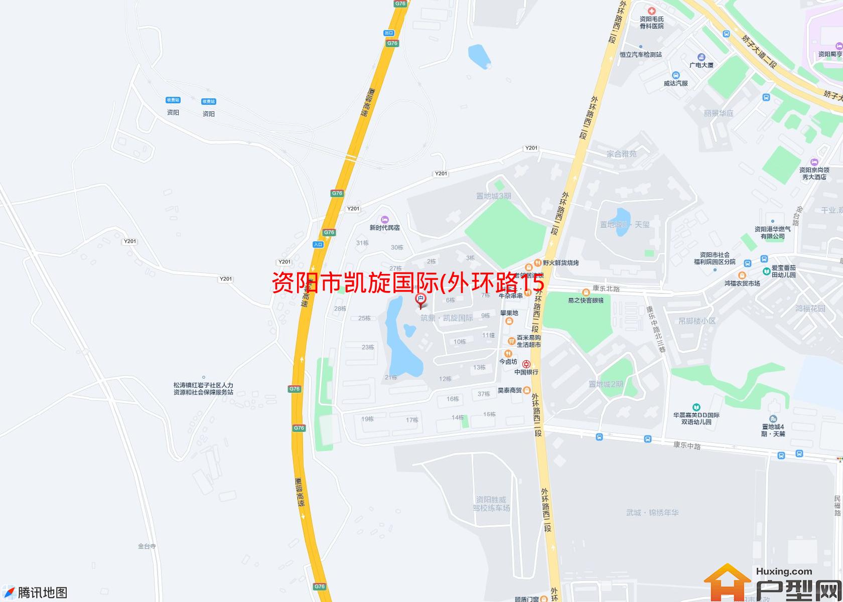 凯旋国际(外环路158号)小区 - 户型网