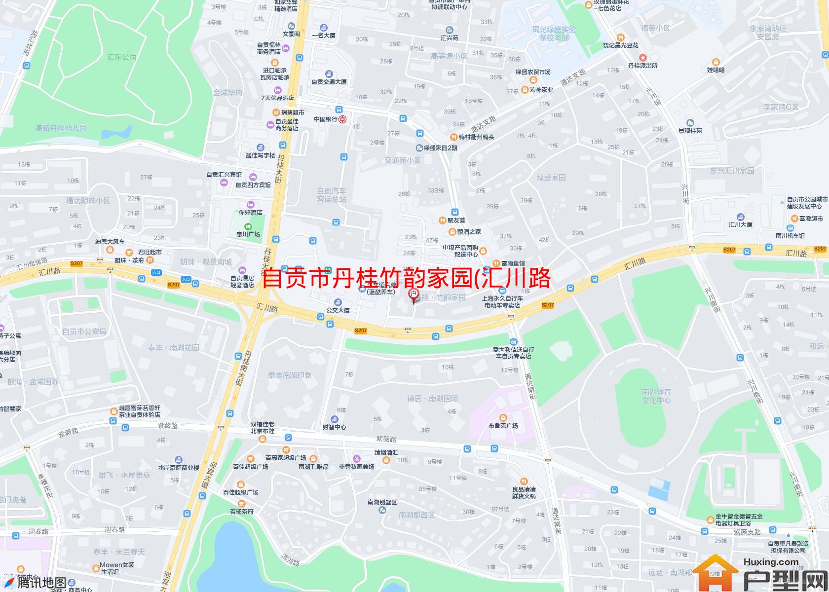 丹桂竹韵家园(汇川路)小区 - 户型网