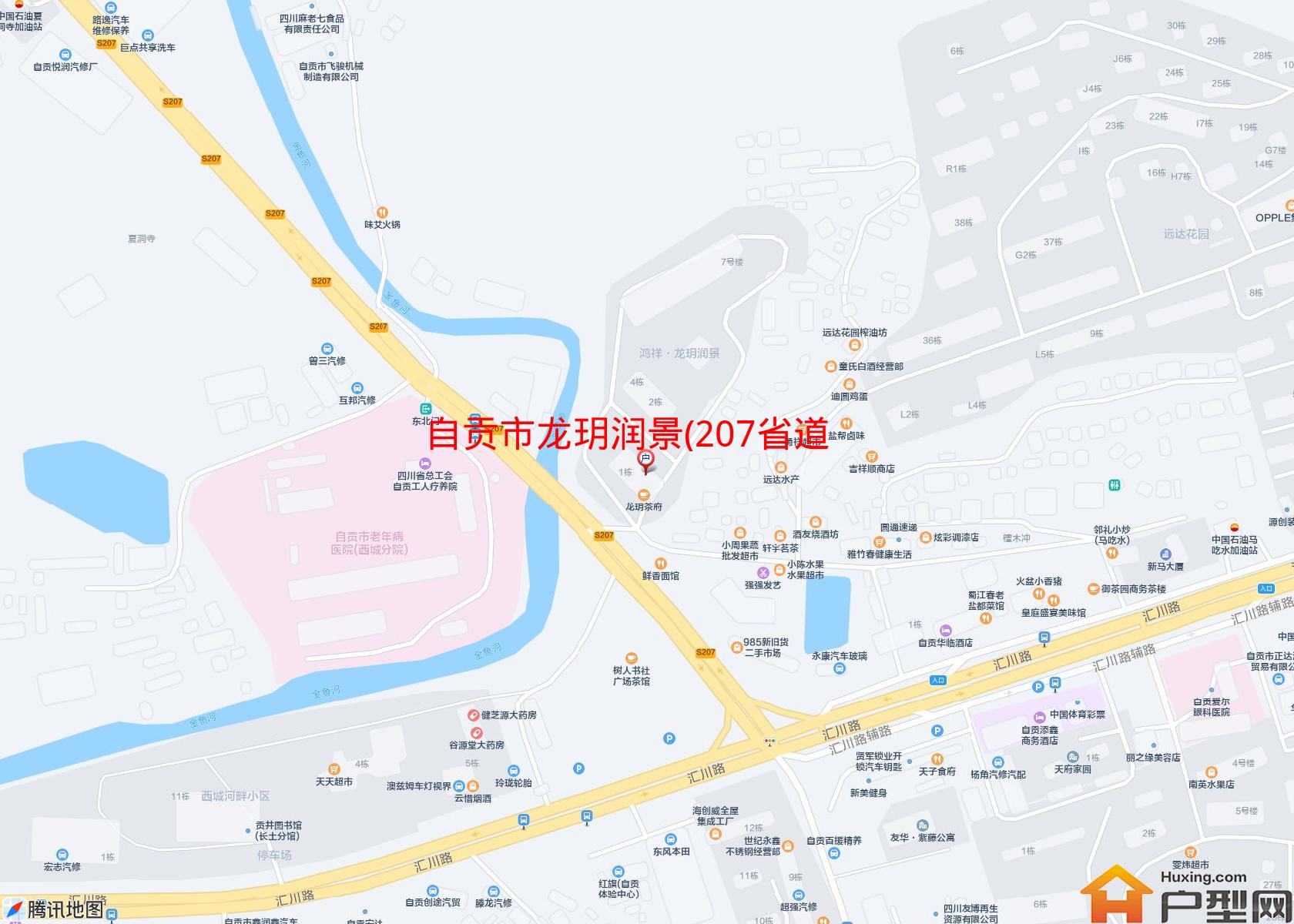 龙玥润景(207省道)小区 - 户型网