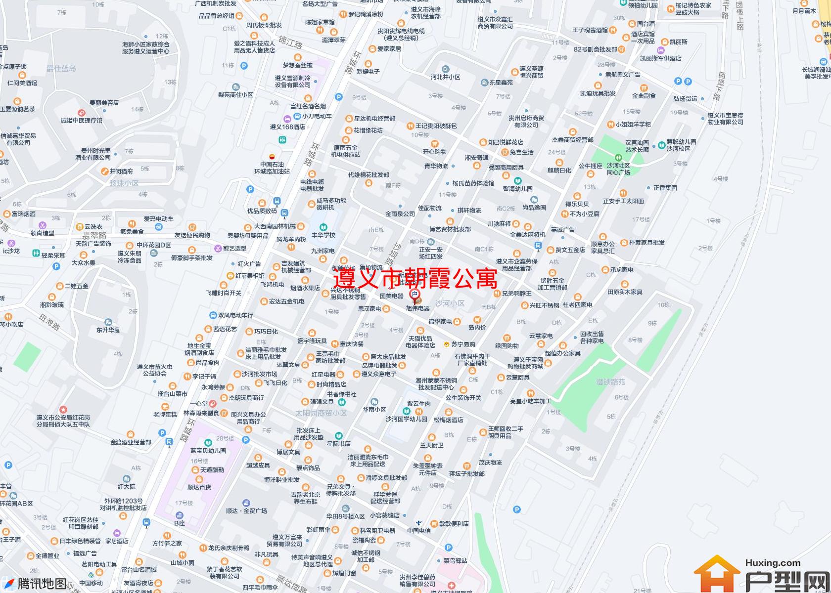 朝霞公寓小区 - 户型网