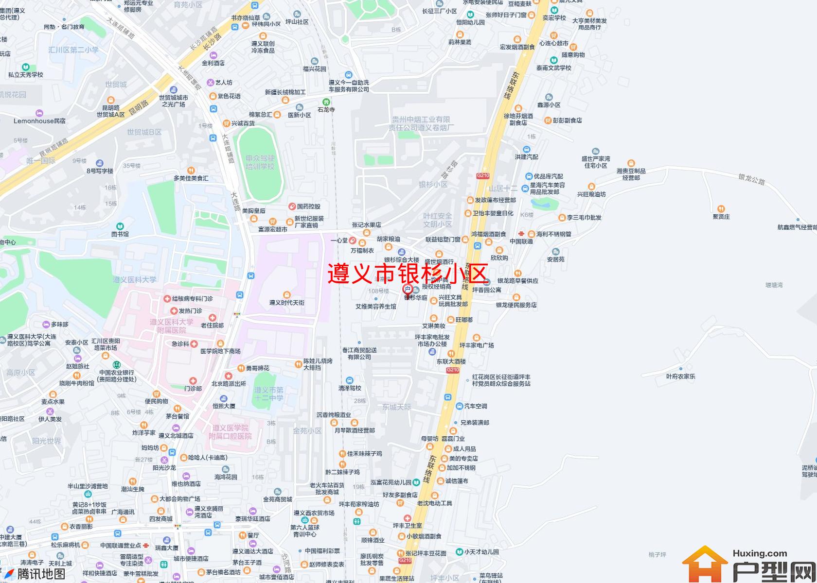 银杉小区小区 - 户型网
