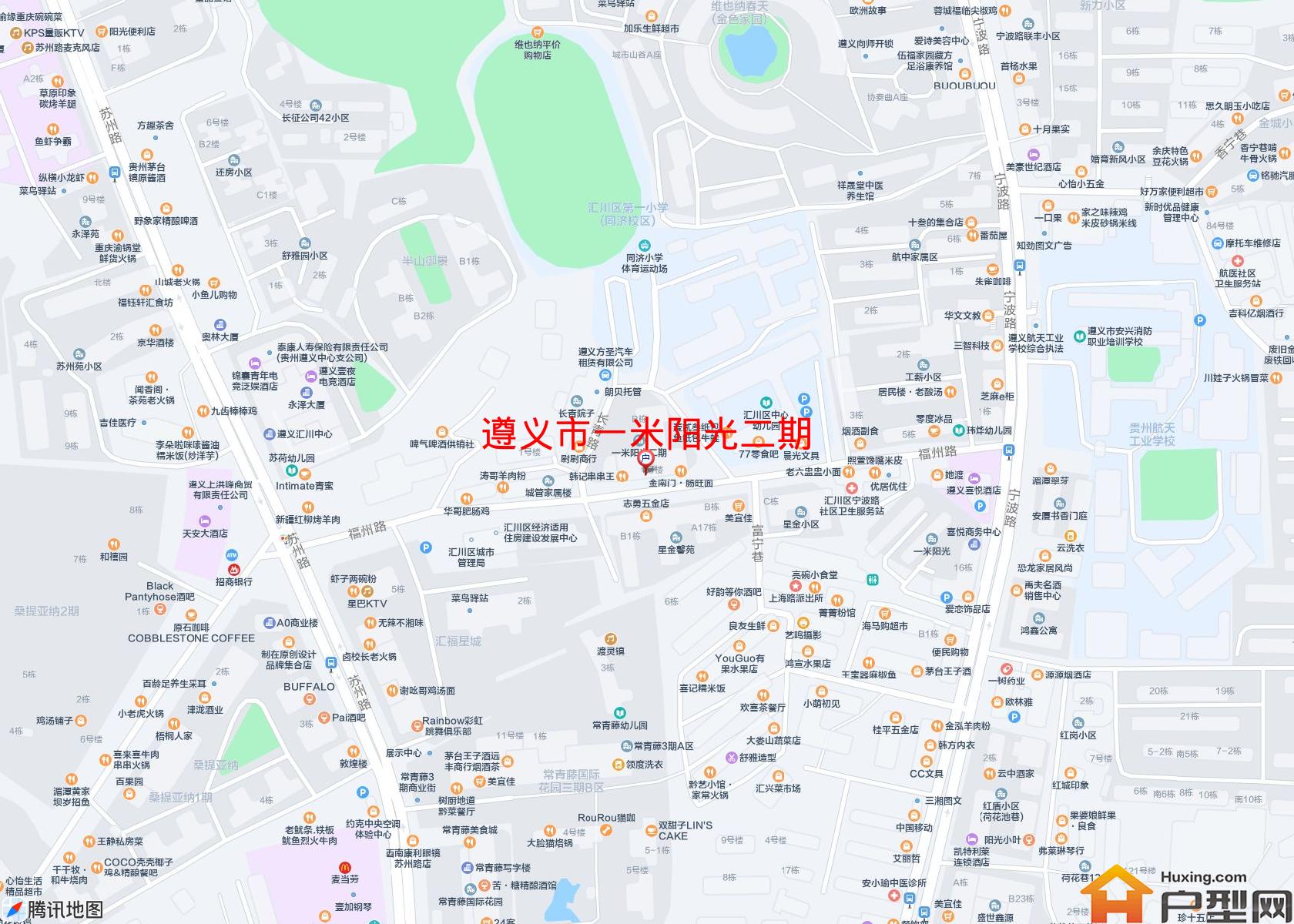一米阳光二期小区 - 户型网