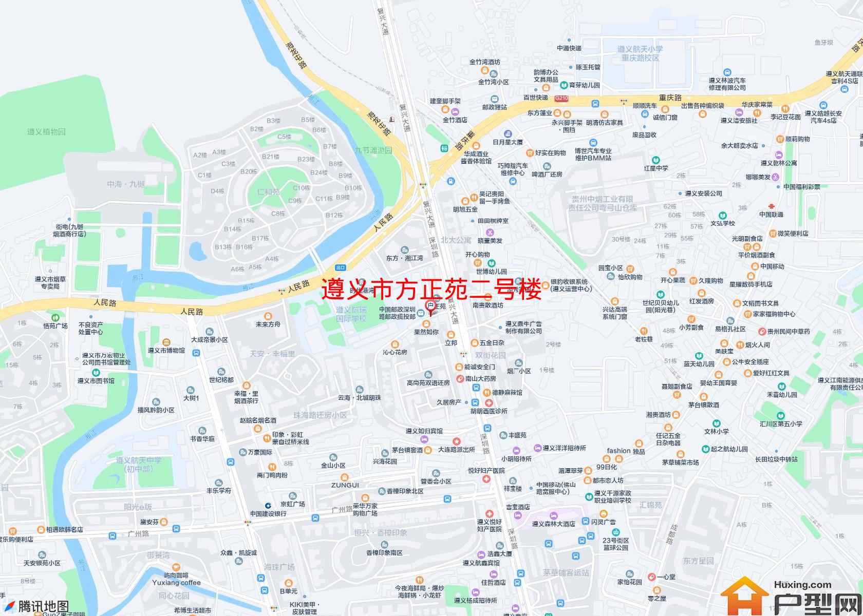 方正苑二号楼小区 - 户型网