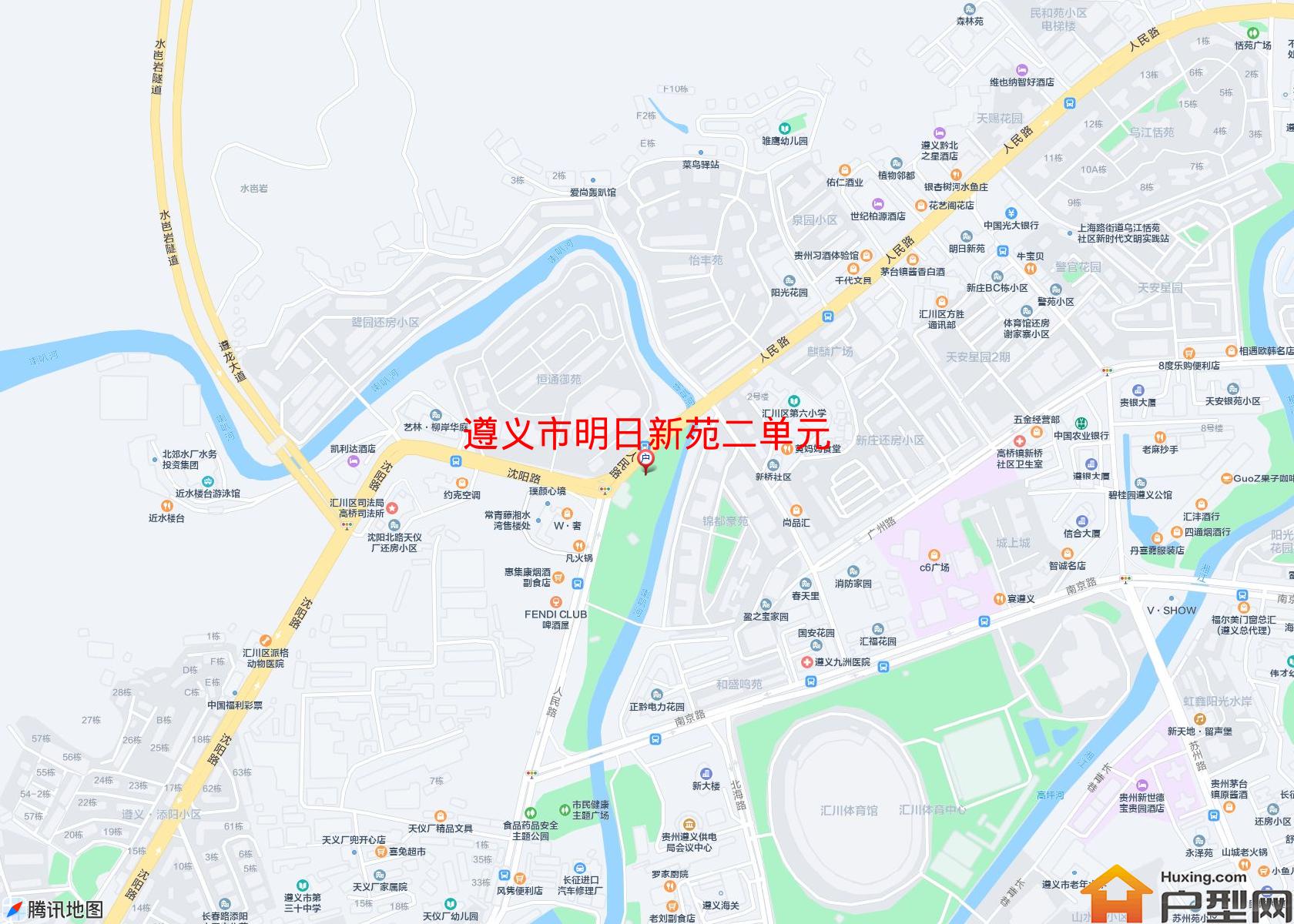 明日新苑二单元小区 - 户型网