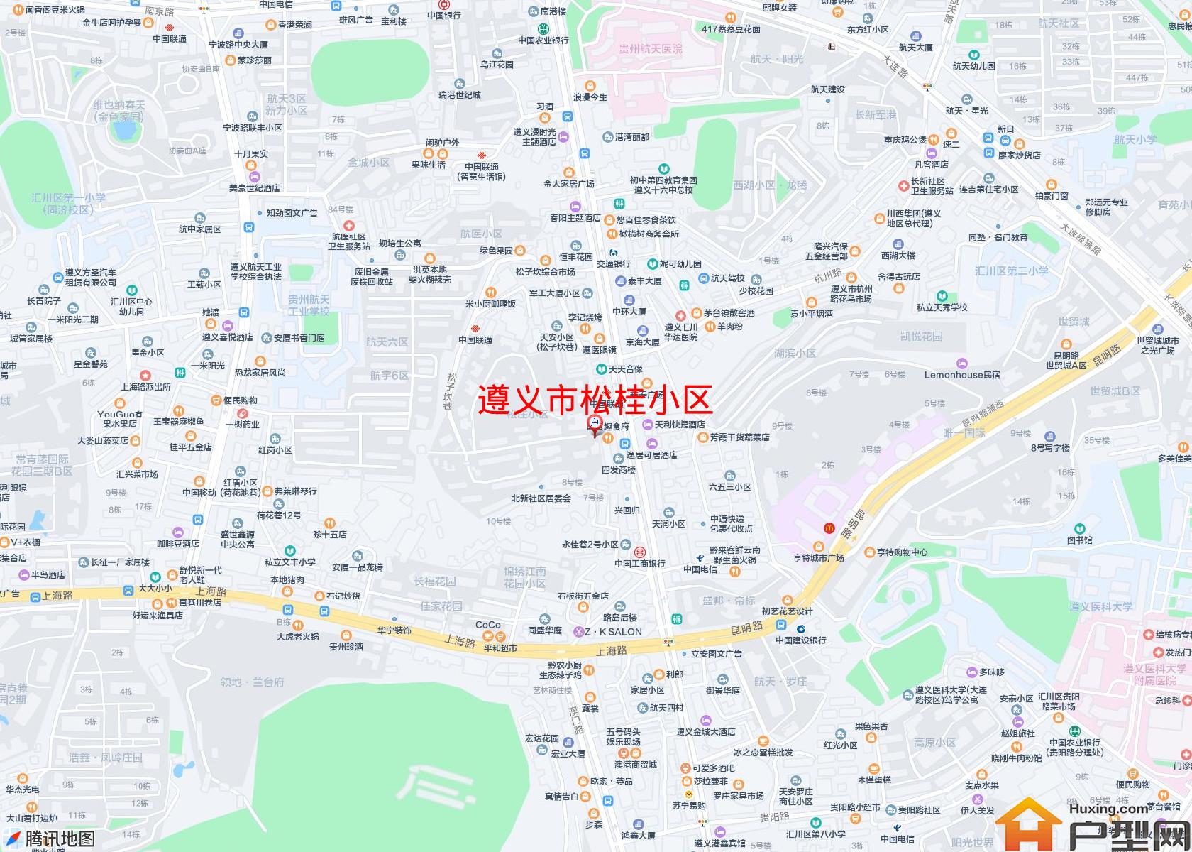 松桂小区小区 - 户型网