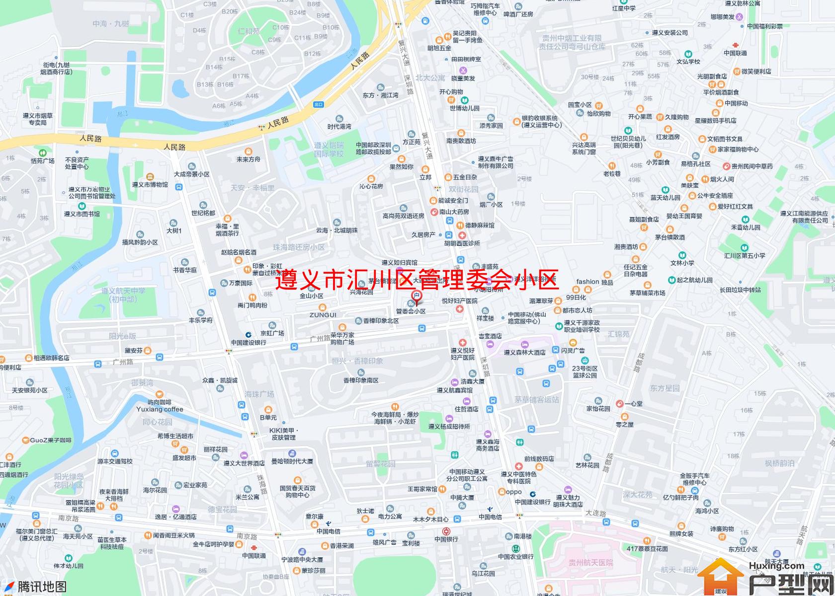 汇川区管理委会小区小区 - 户型网