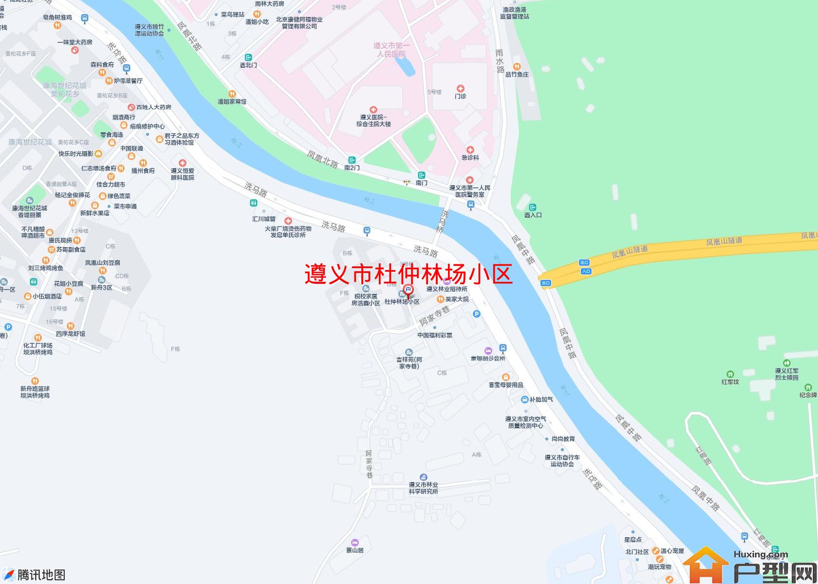 杜仲林场小区小区 - 户型网