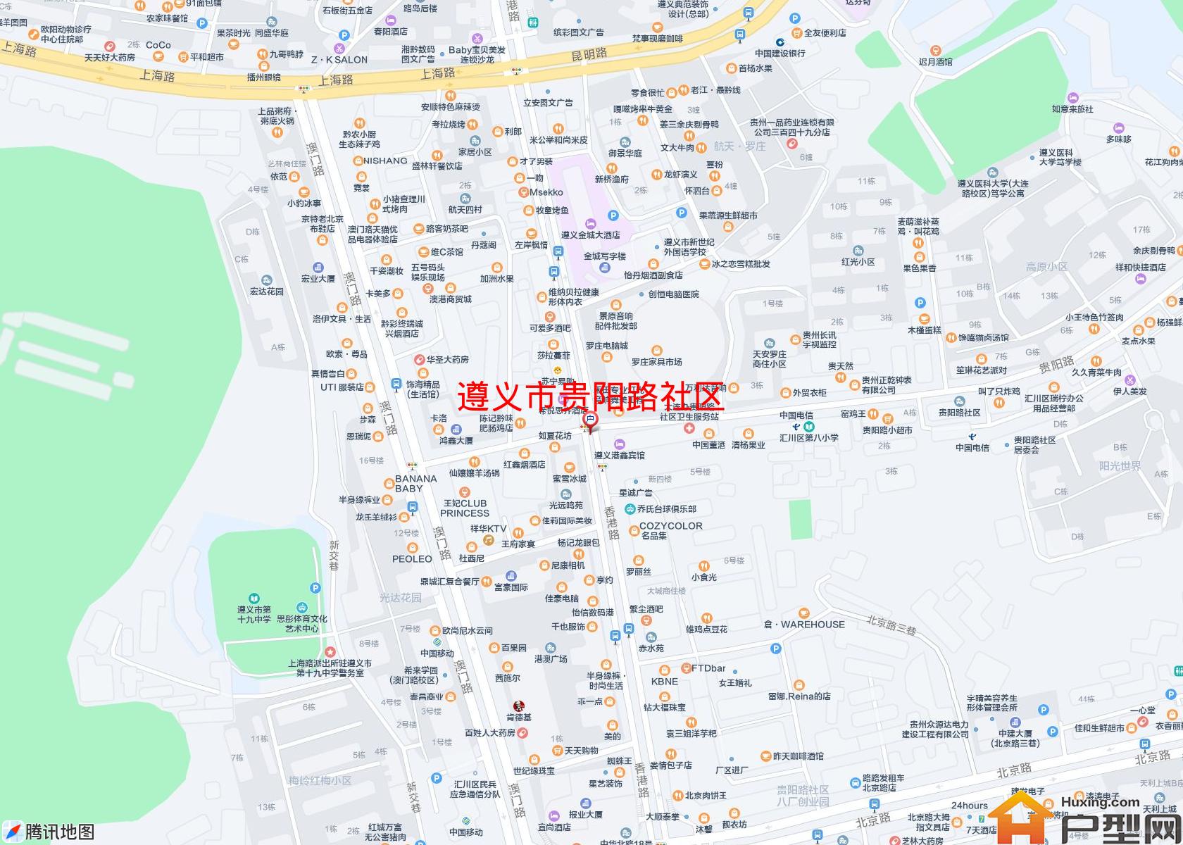 贵阳路社区小区 - 户型网