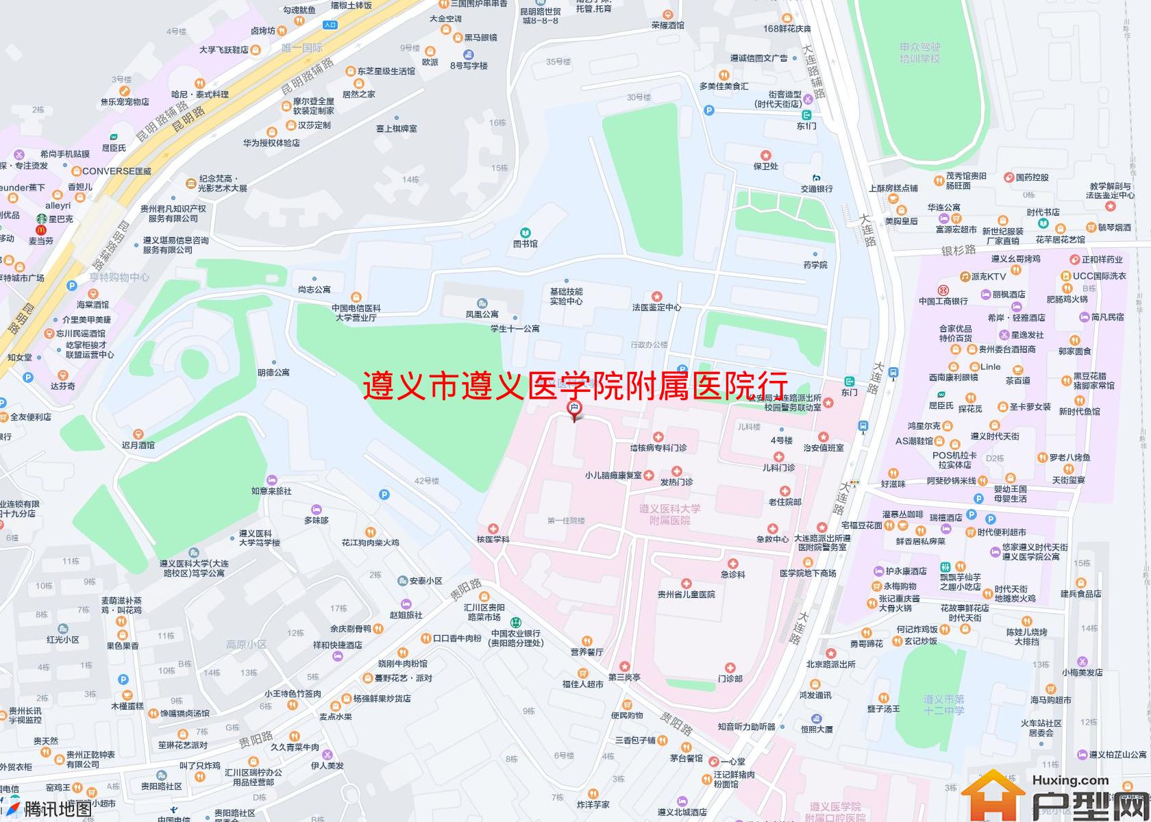 遵义医学院附属医院行政办公楼小区 - 户型网
