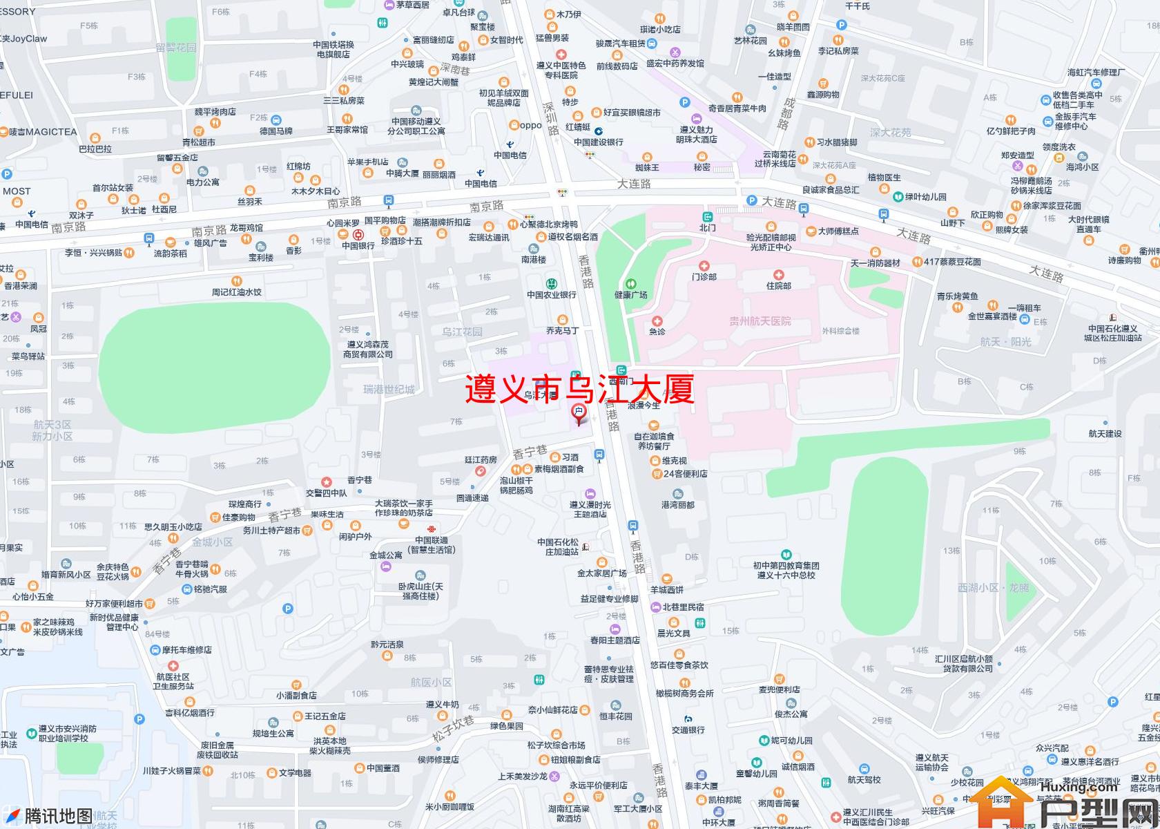 乌江大厦小区 - 户型网