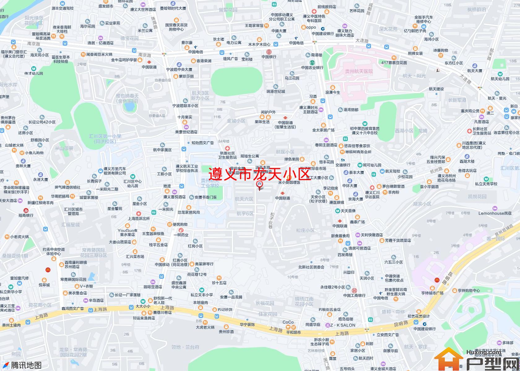 龙天小区小区 - 户型网