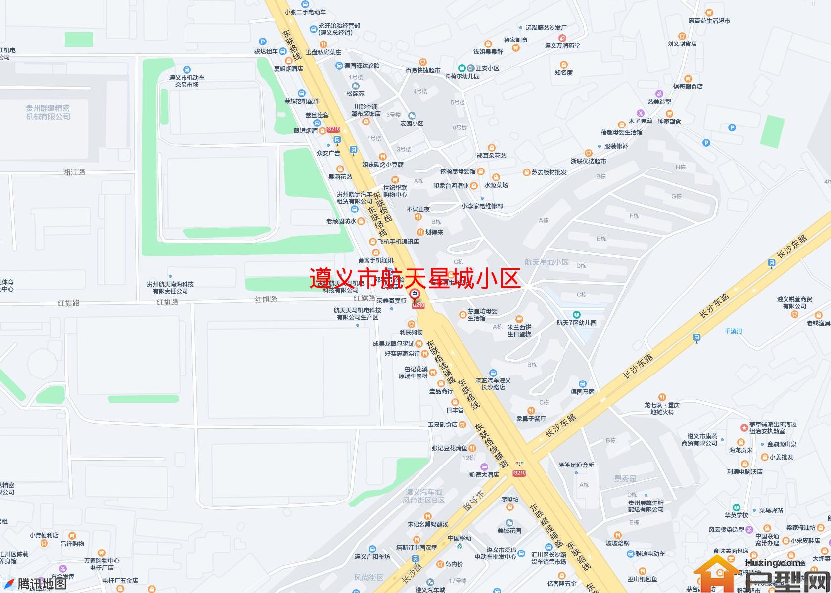 航天星城小区小区 - 户型网
