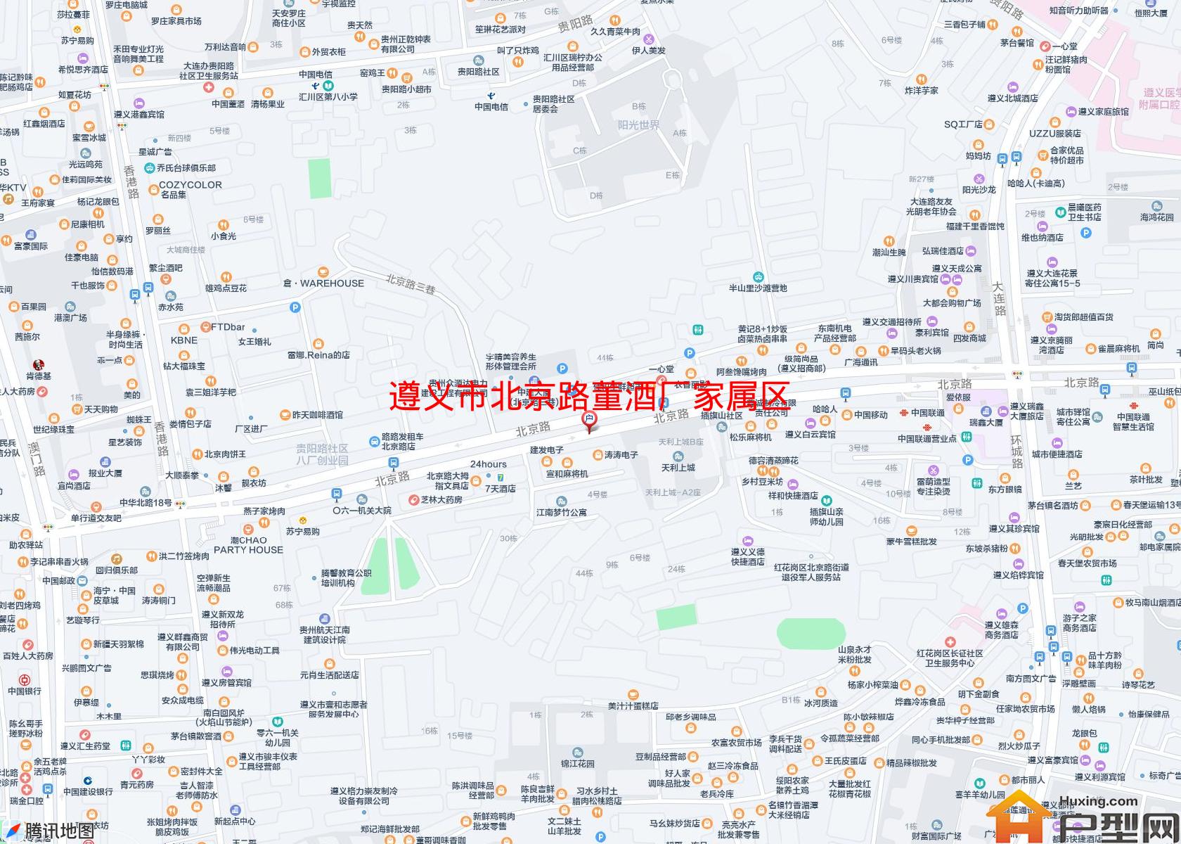 北京路董酒厂家属区小区 - 户型网