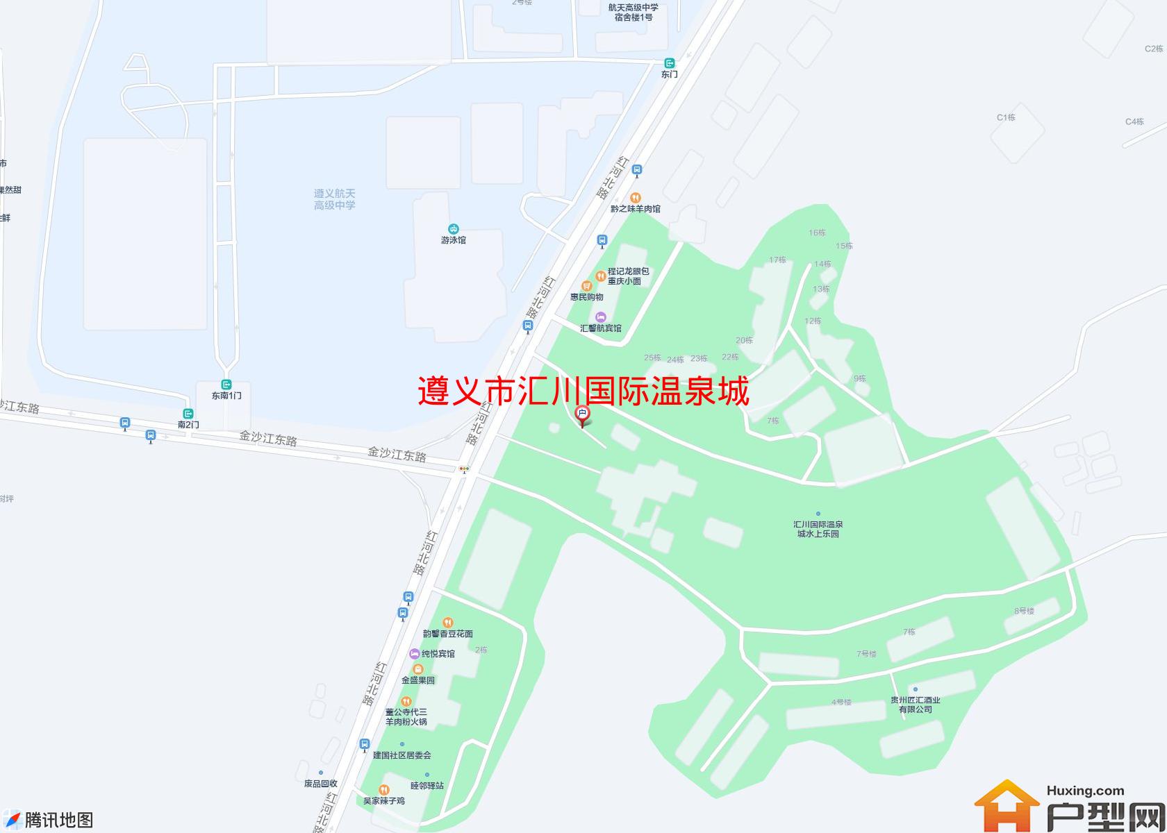 汇川国际温泉城小区 - 户型网