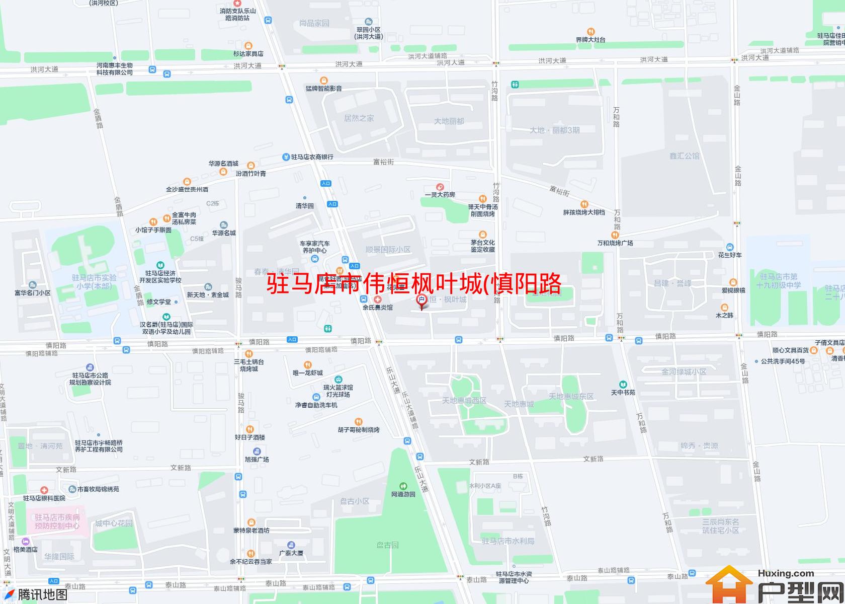 伟恒枫叶城(慎阳路618号)小区 - 户型网