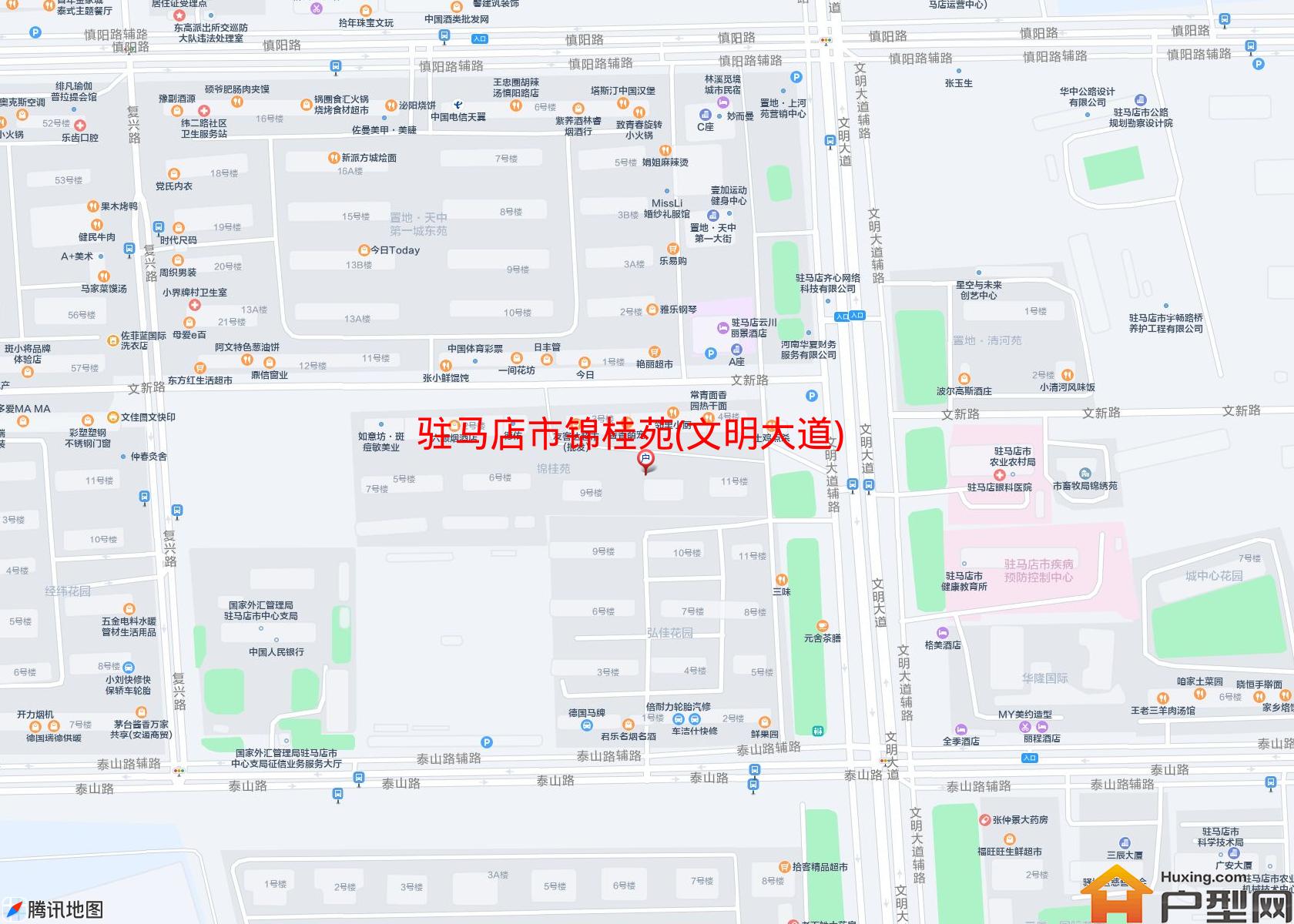 锦桂苑(文明大道)小区 - 户型网
