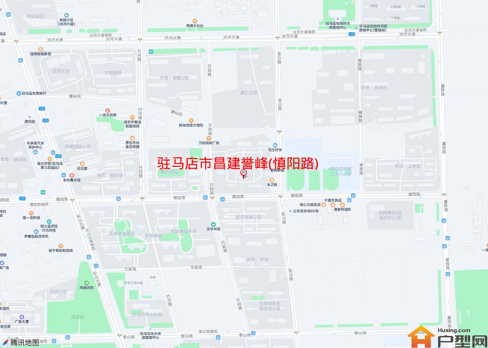 昌建誉峰(慎阳路)小区 - 户型网