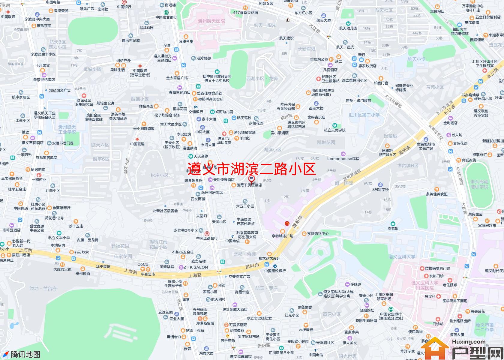 湖滨二路小区小区 - 户型网