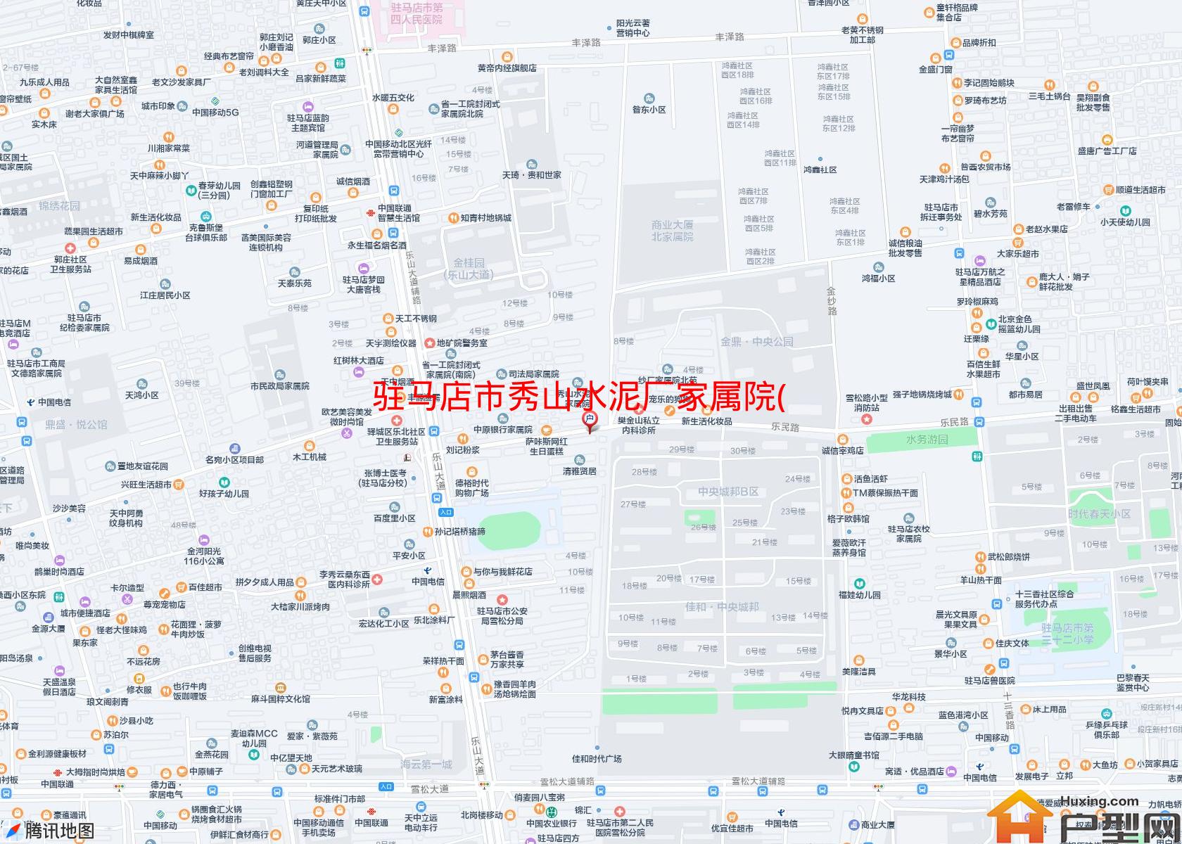 秀山水泥厂家属院(乐山路120号)小区 - 户型网