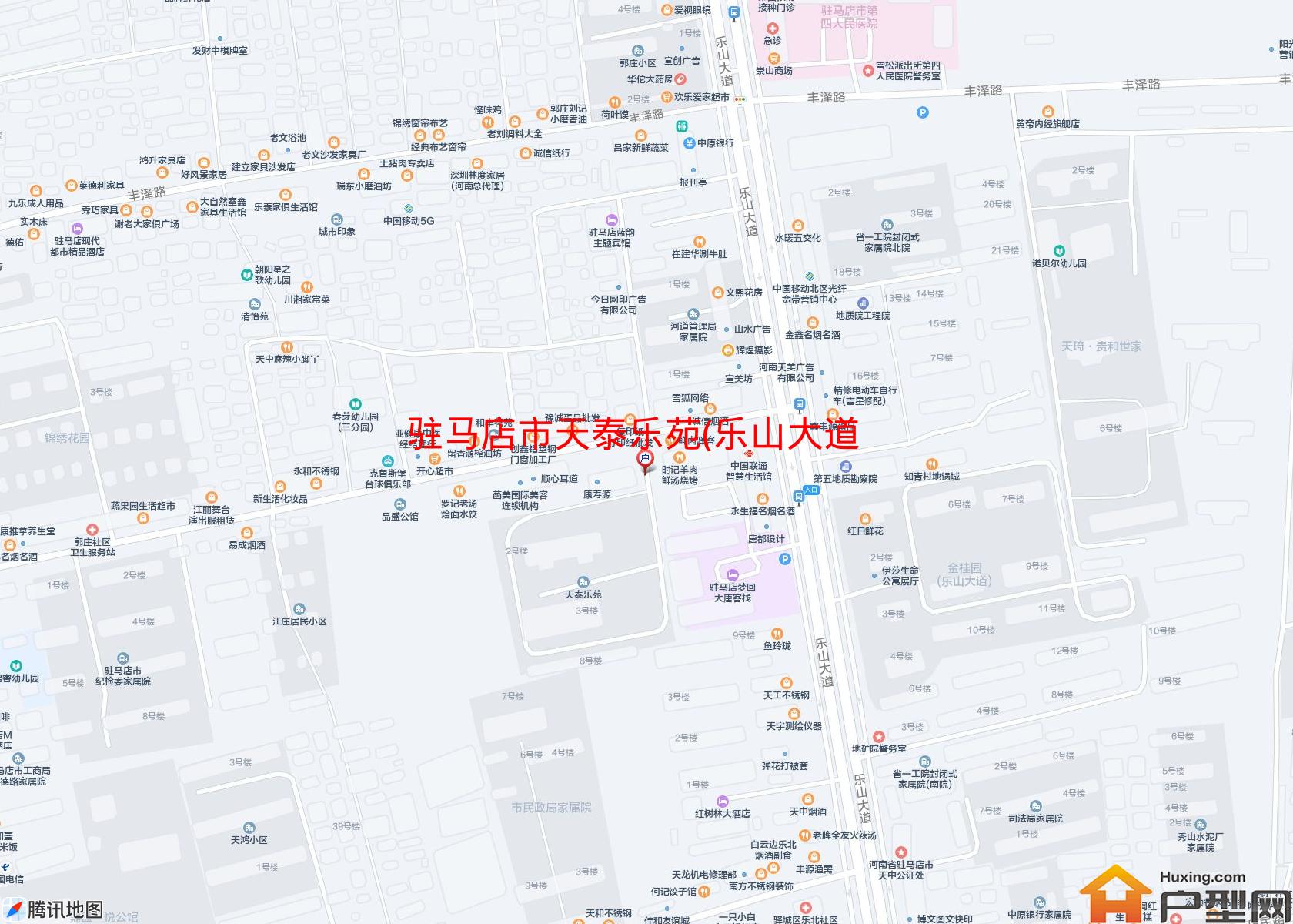 天泰乐苑(乐山大道)小区 - 户型网