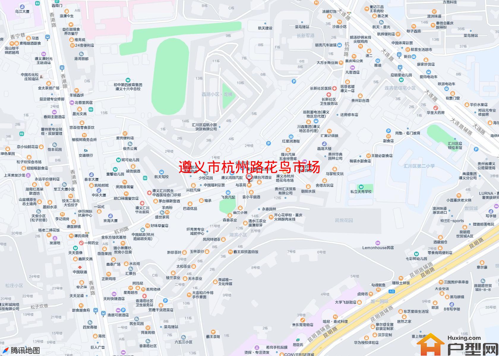 杭州路花鸟市场小区 - 户型网