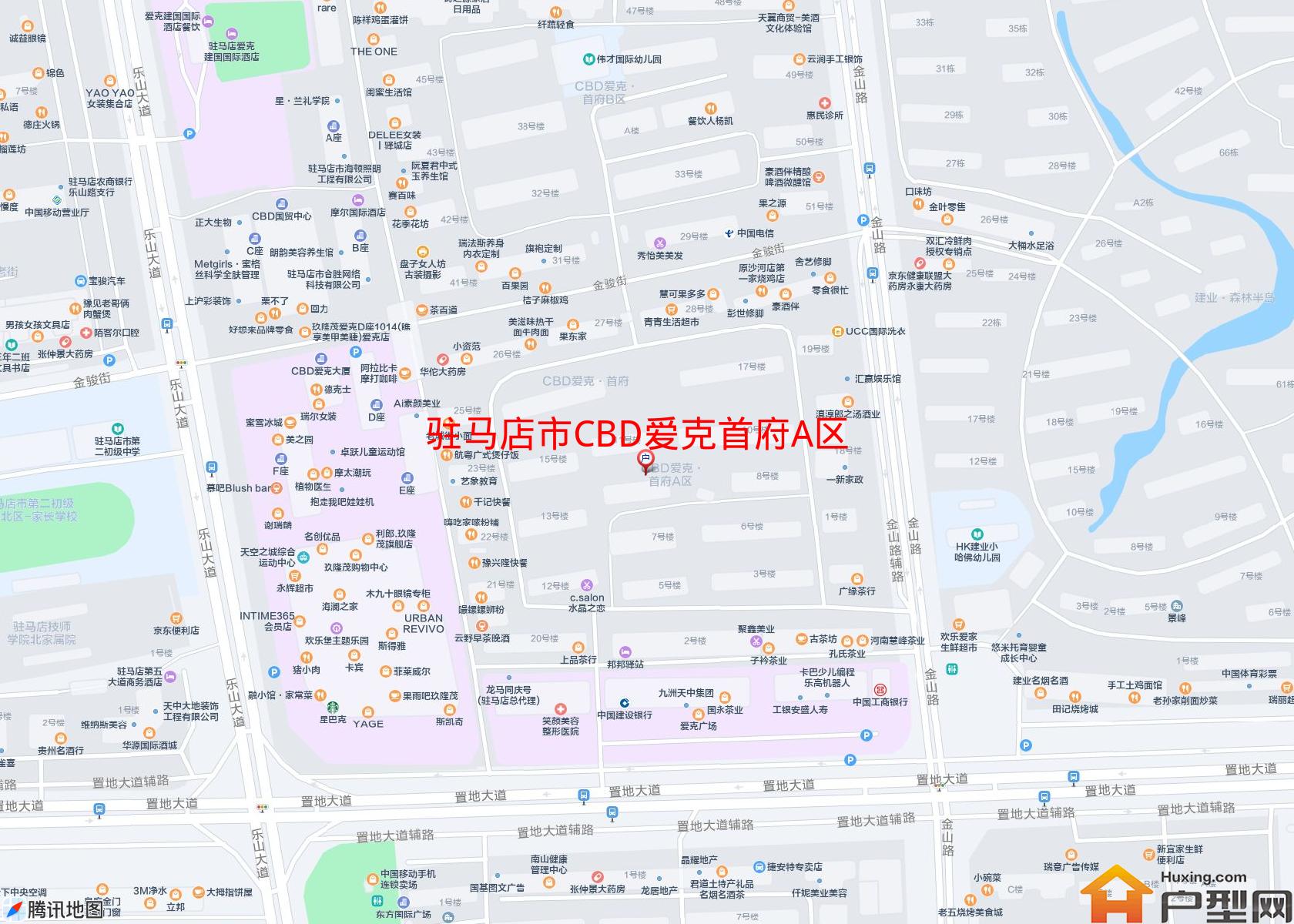 CBD爱克首府A区(置地大道289号)小区 - 户型网