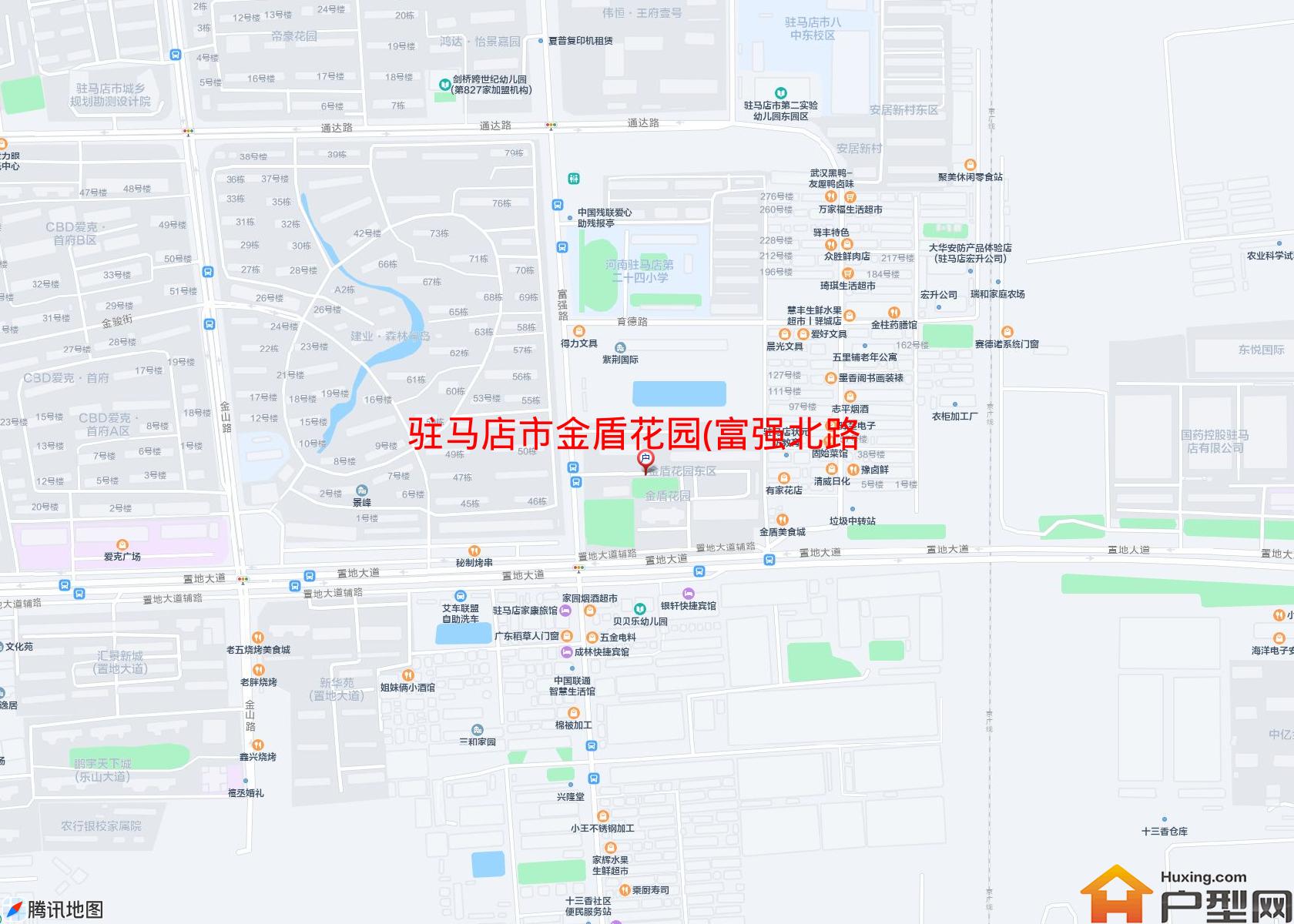 金盾花园(富强北路)小区 - 户型网