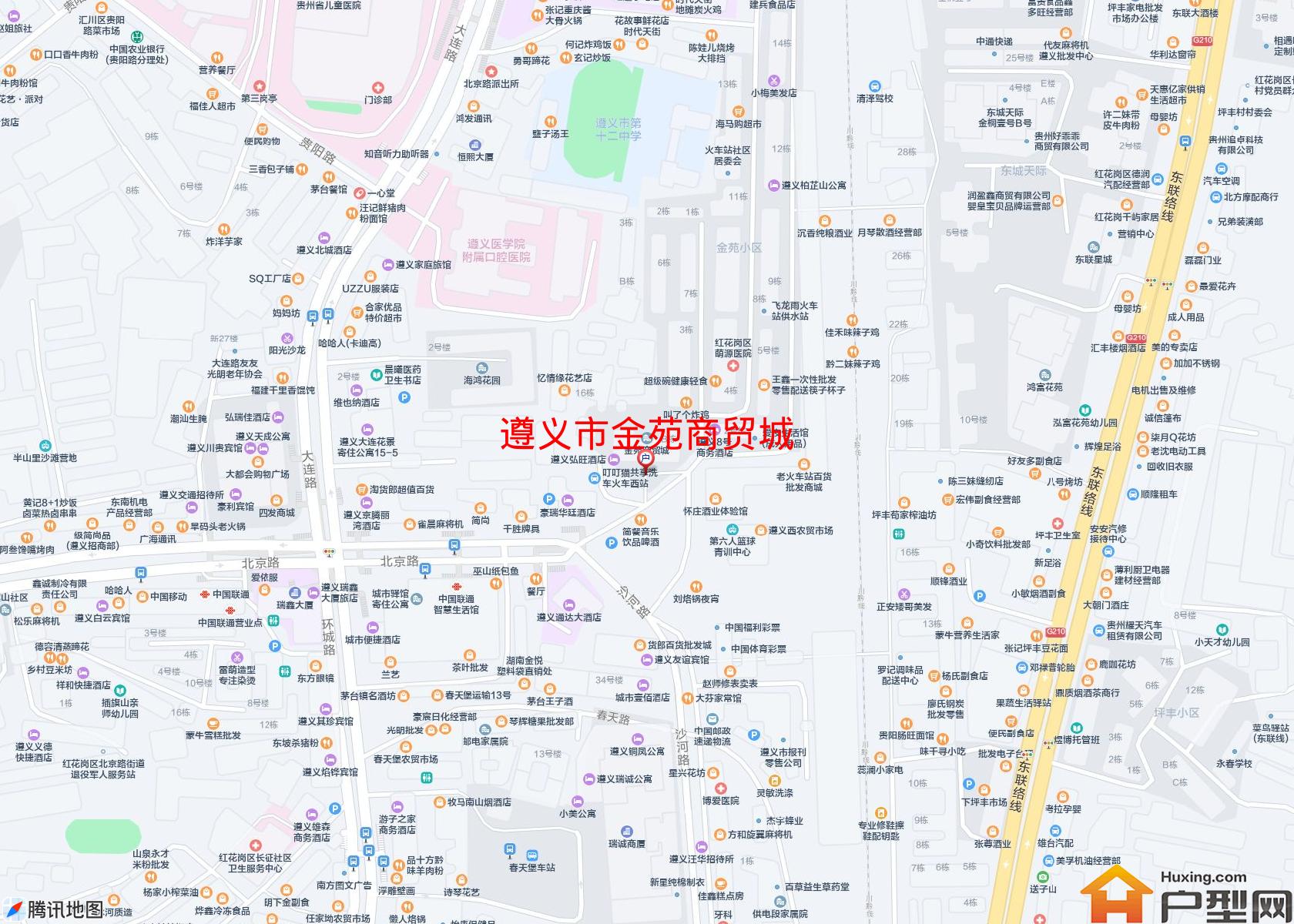 金苑商贸城小区 - 户型网