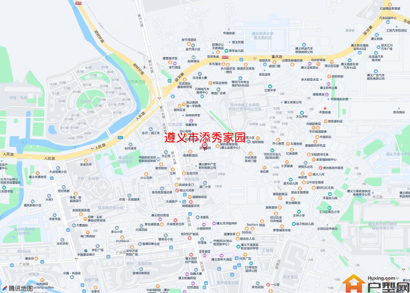 添秀家园小区 - 户型网