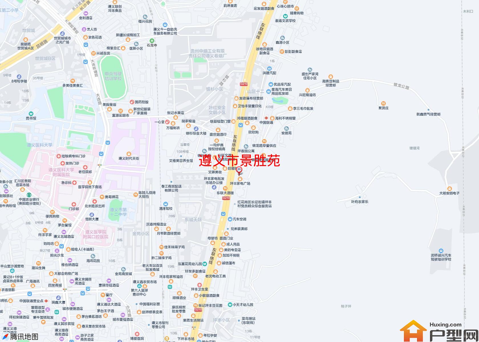 景胜苑小区 - 户型网