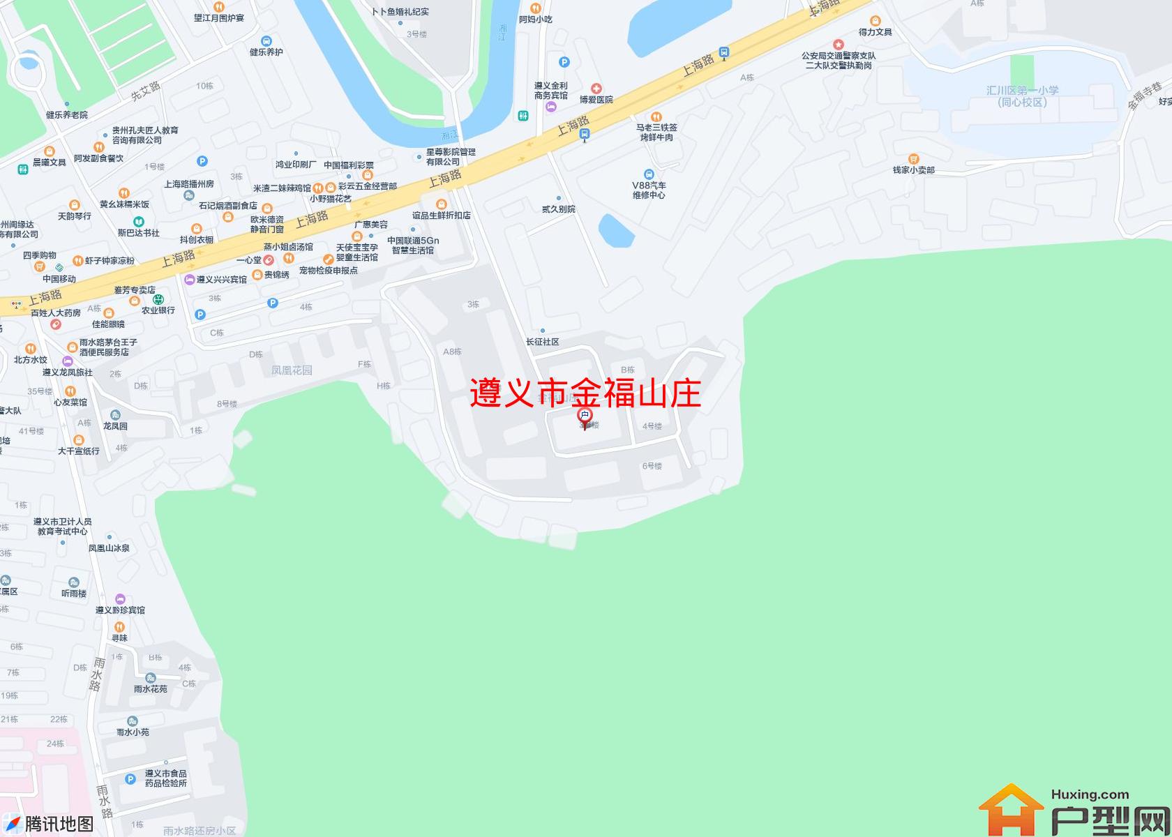 金福山庄小区 - 户型网