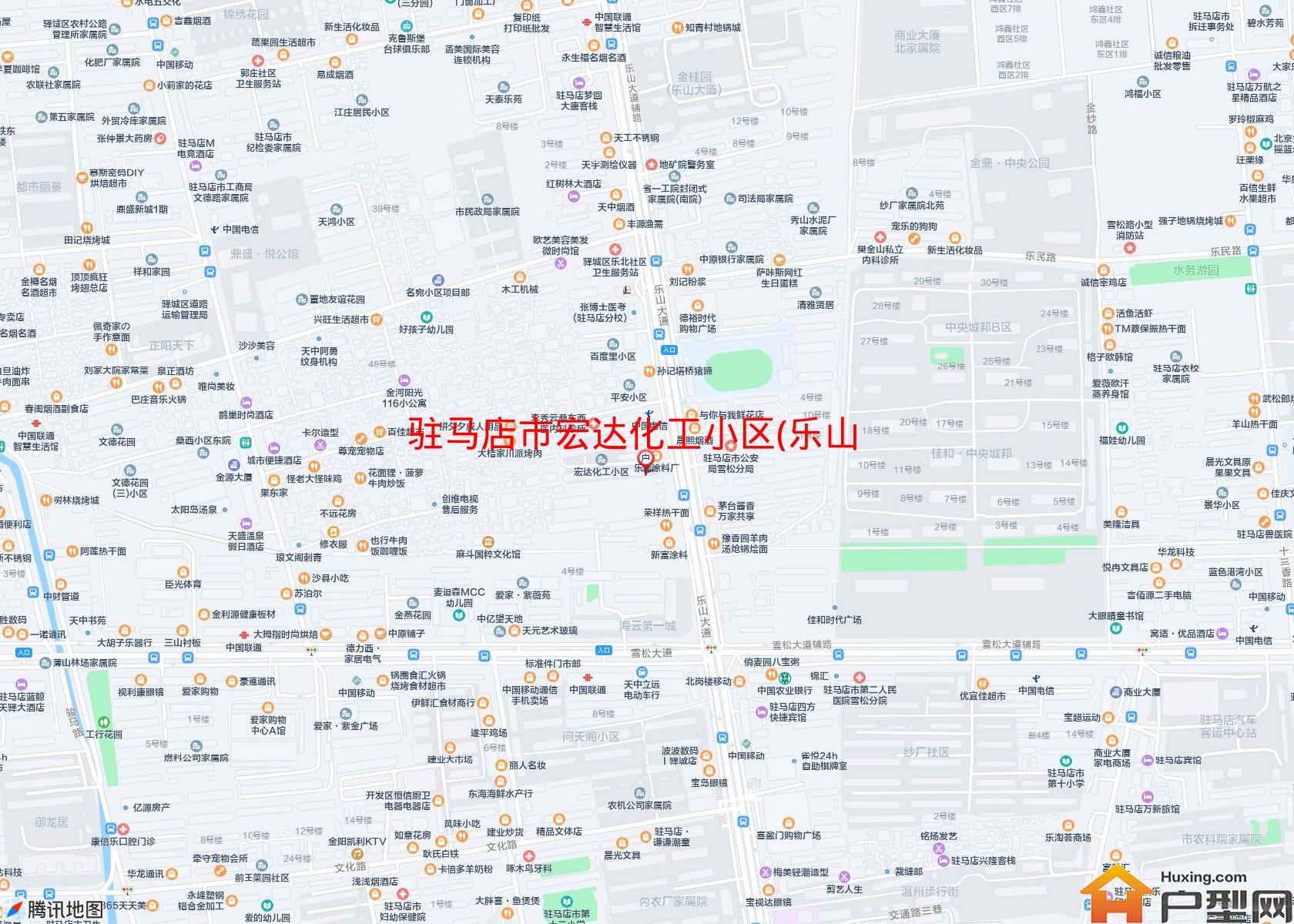 宏达化工小区(乐山大道1013号)小区 - 户型网