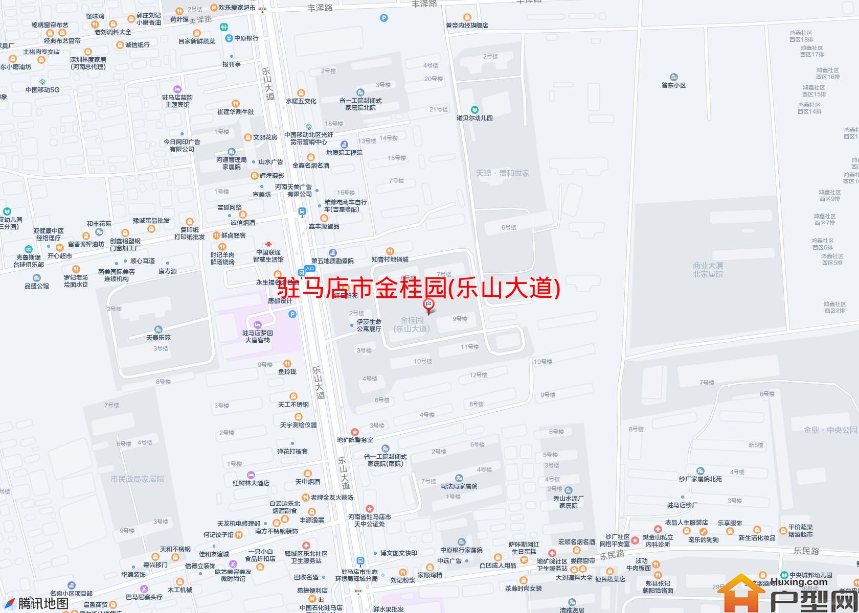 金桂园(乐山大道)小区 - 户型网