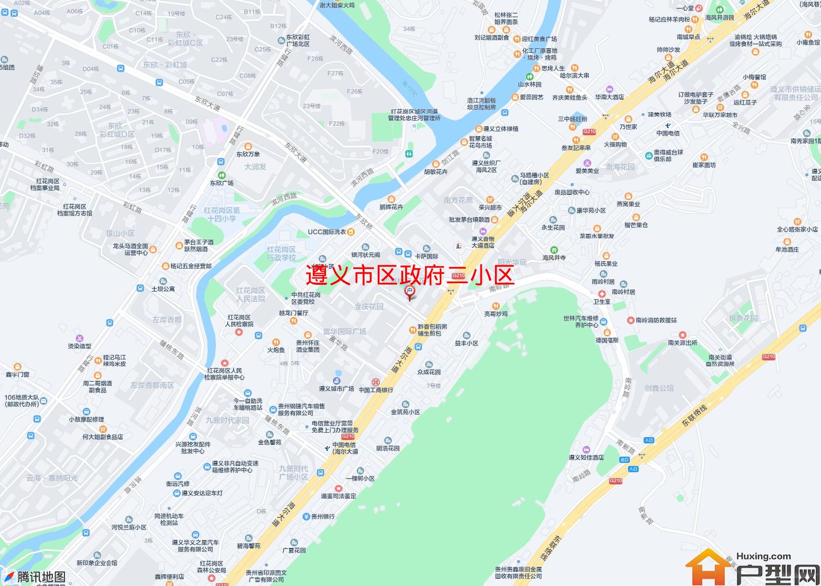 区政府二小区小区 - 户型网