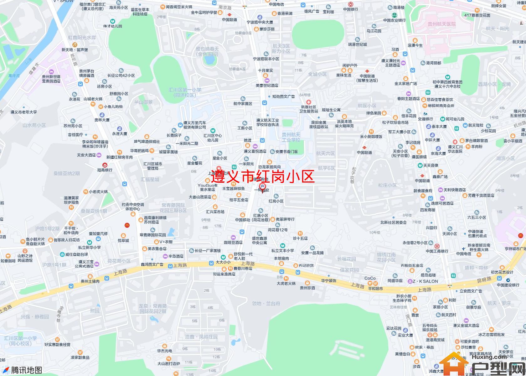 红岗小区小区 - 户型网