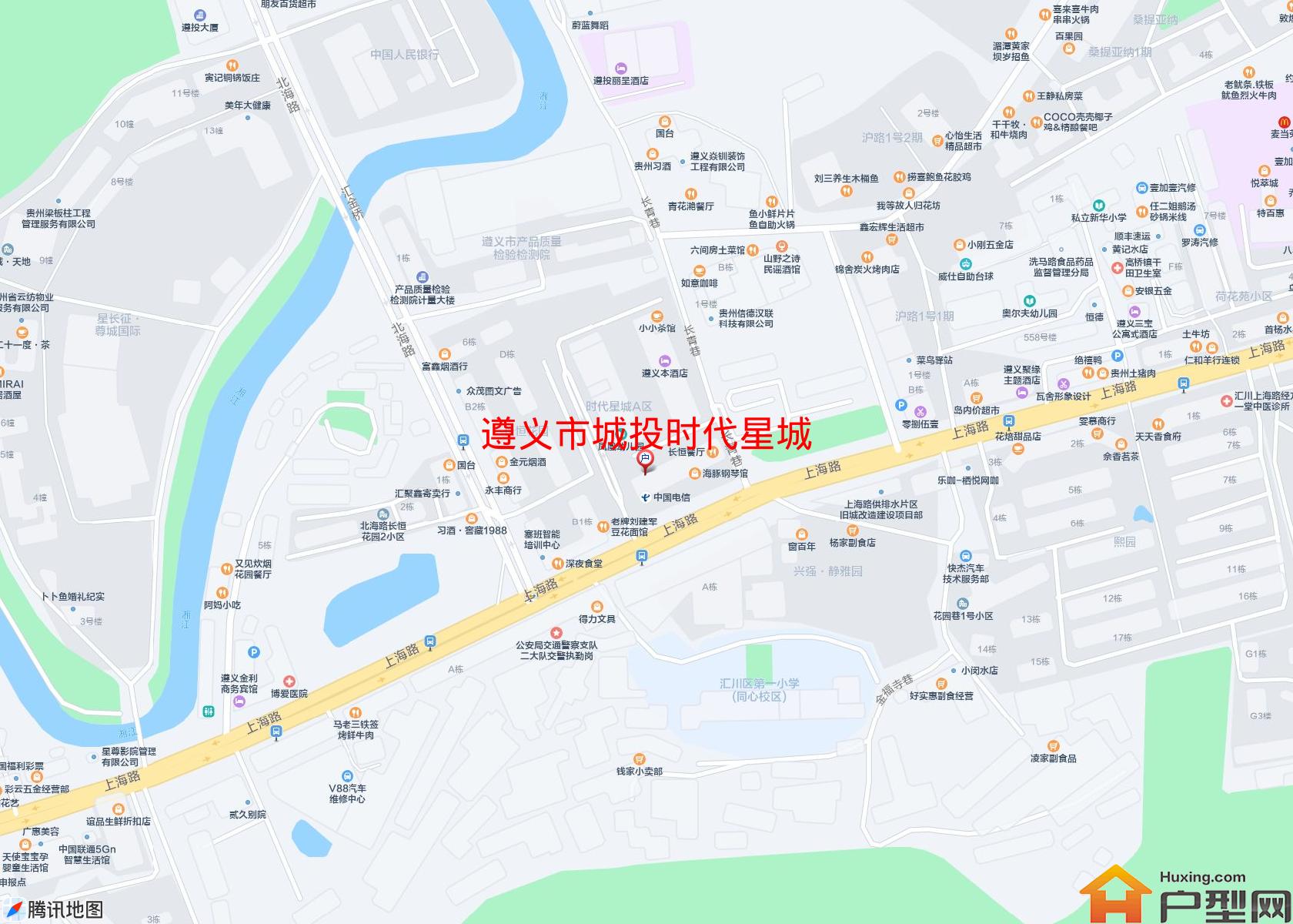 城投时代星城小区 - 户型网