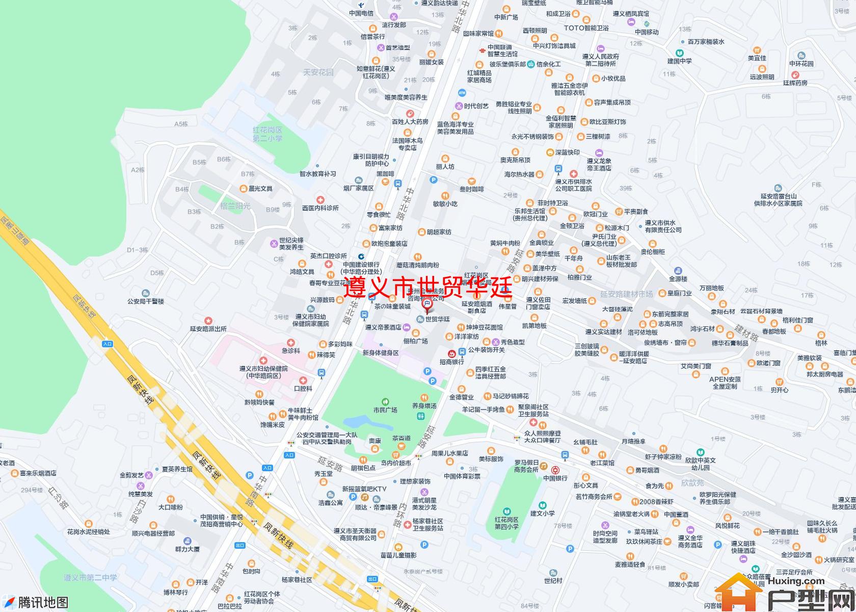 世贸华廷小区 - 户型网