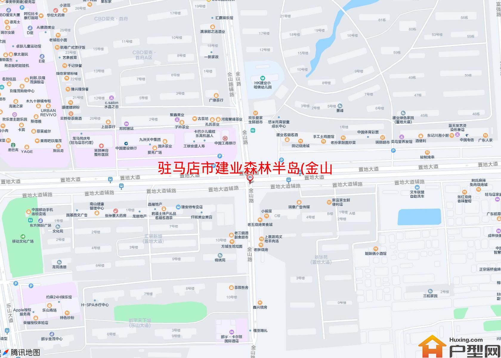 建业森林半岛(金山路)小区 - 户型网