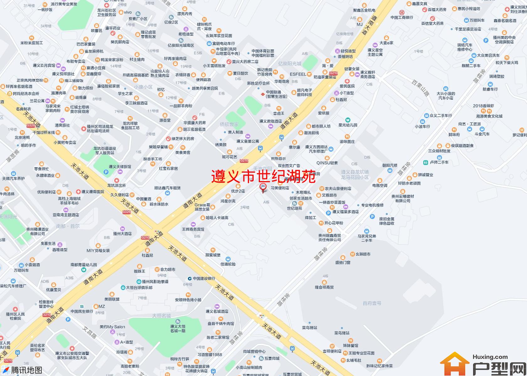 世纪湖苑小区 - 户型网