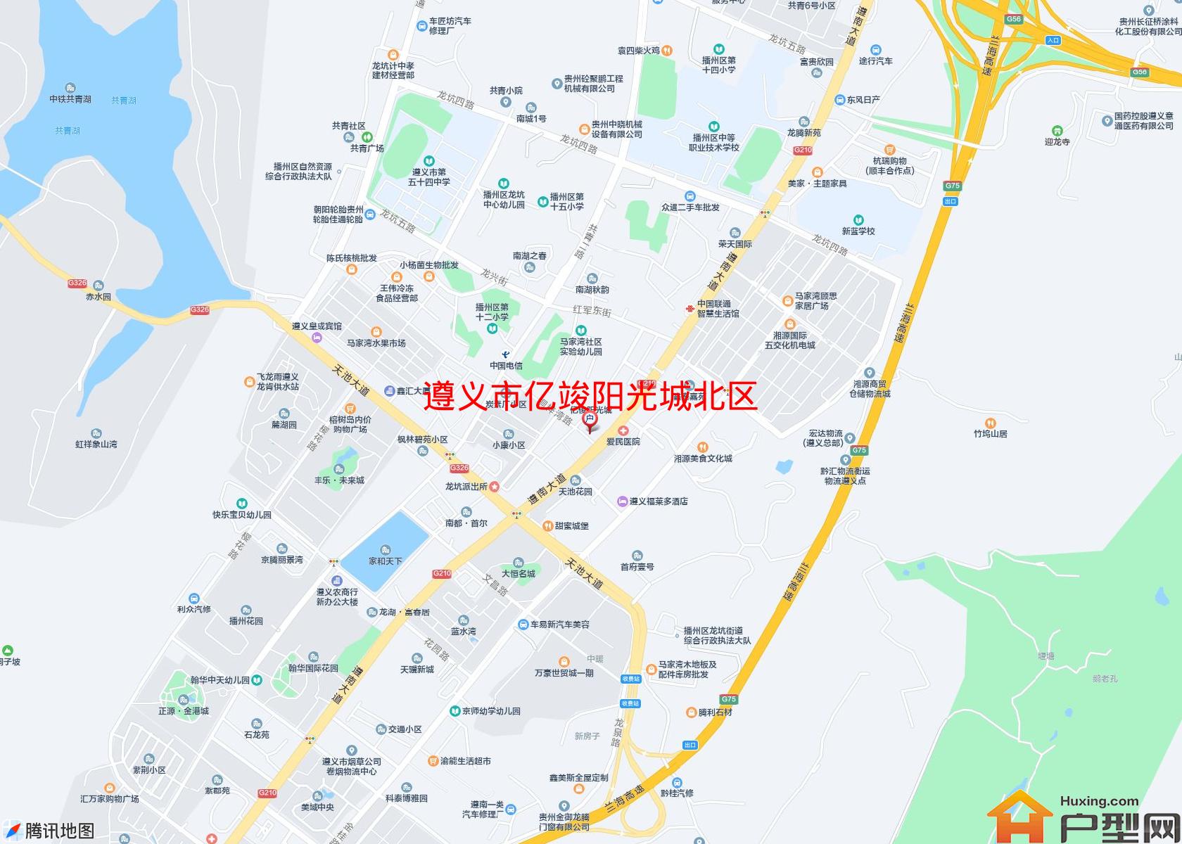 亿竣阳光城北区小区 - 户型网