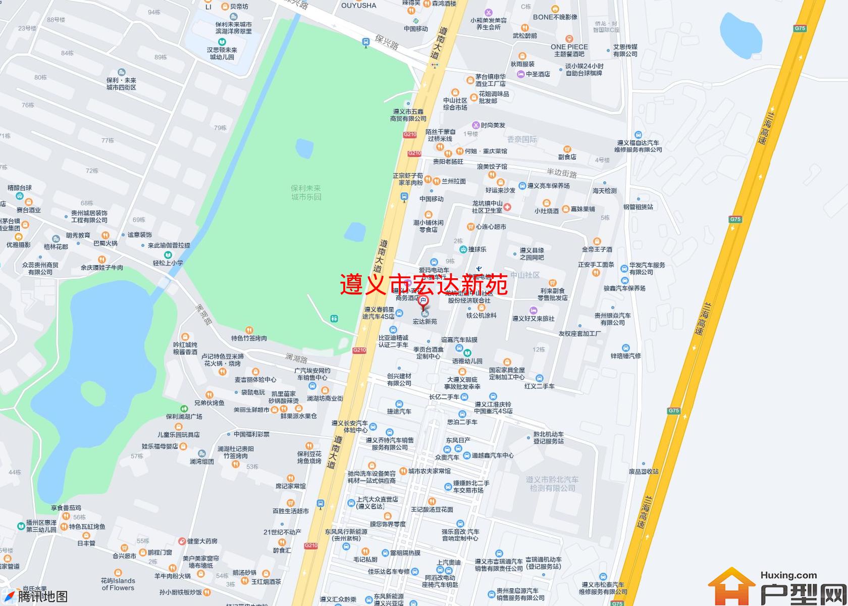 宏达新苑小区 - 户型网