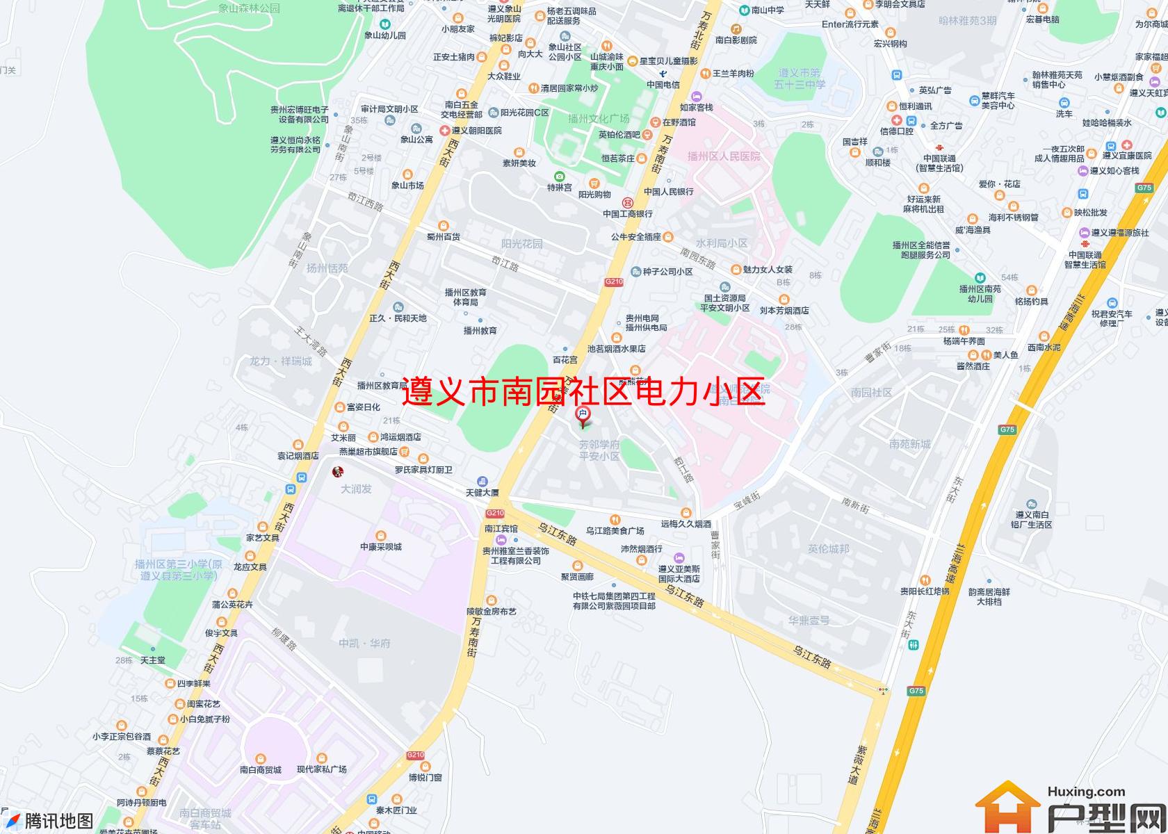 南园社区电力小区小区 - 户型网