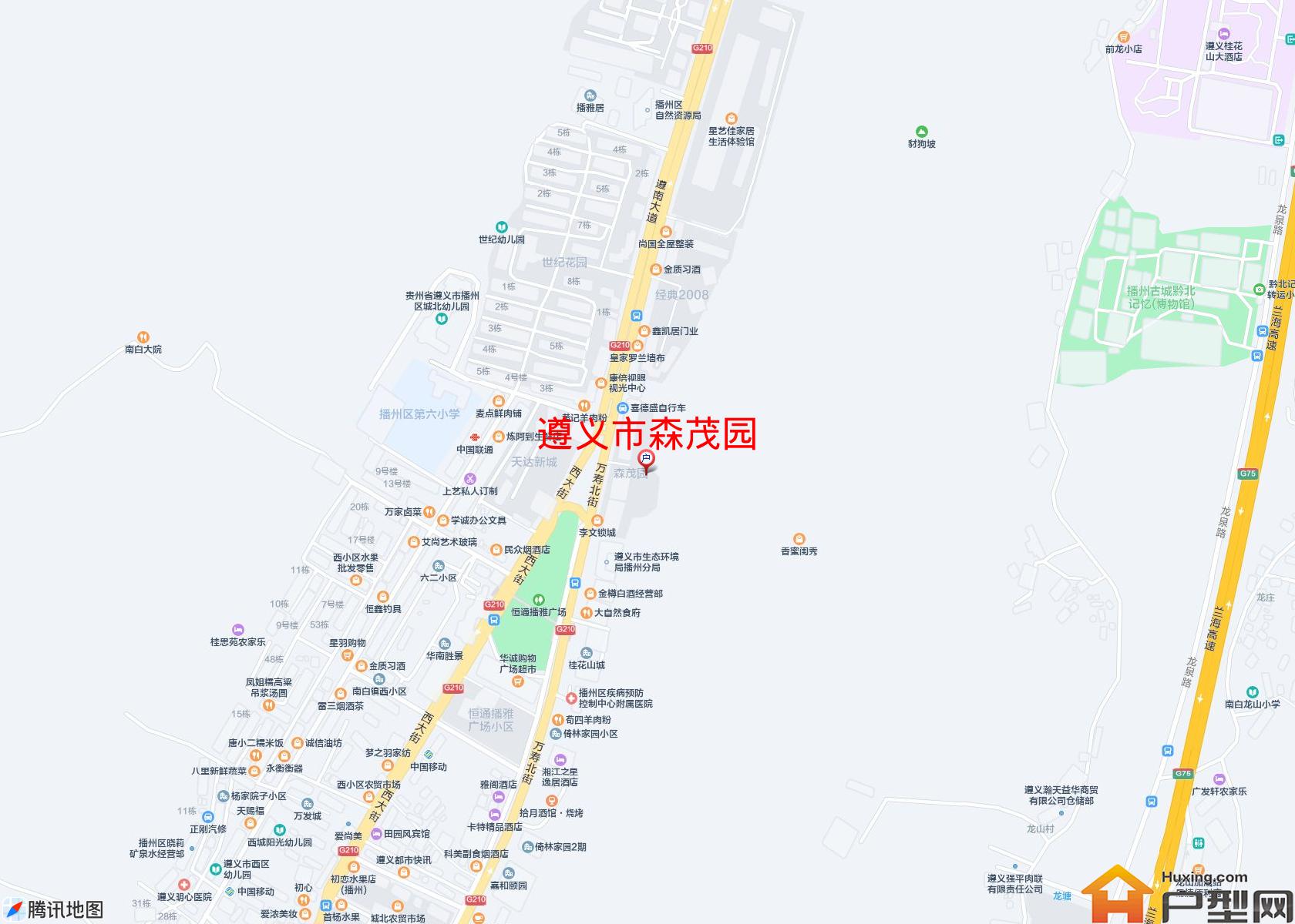 森茂园小区 - 户型网