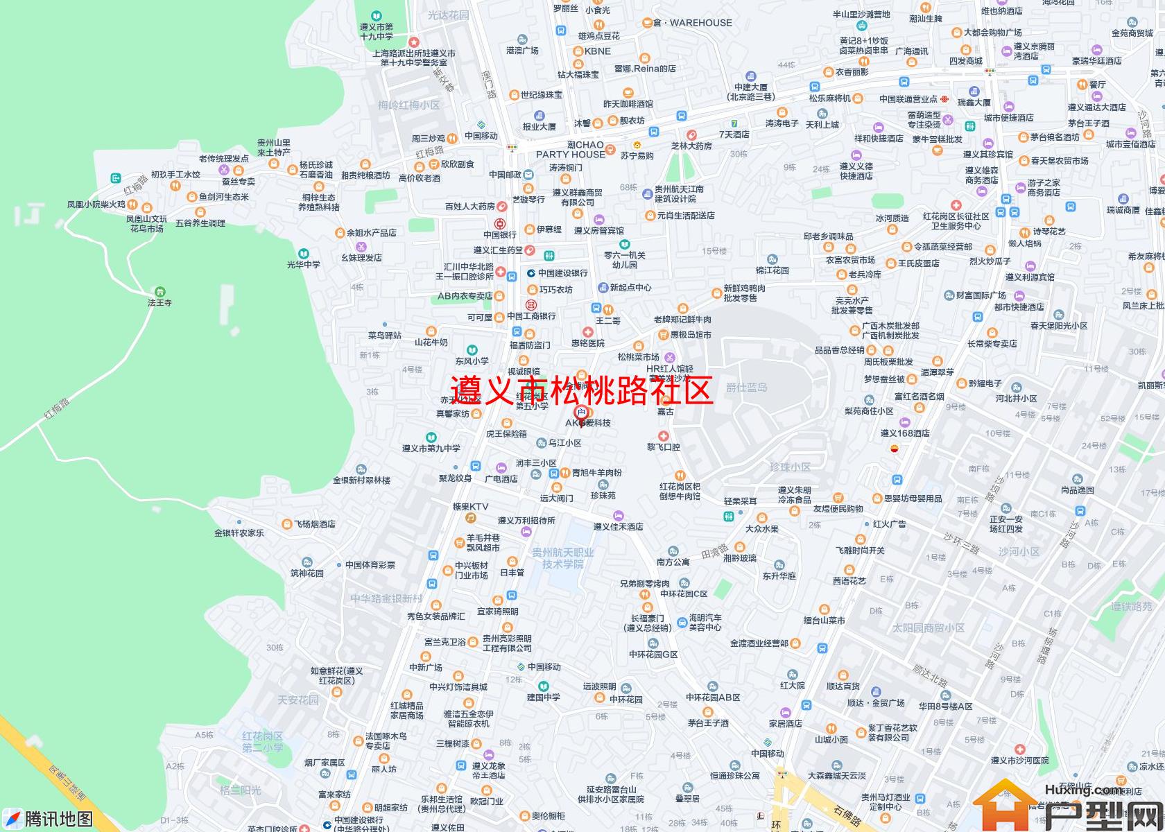松桃路社区小区 - 户型网