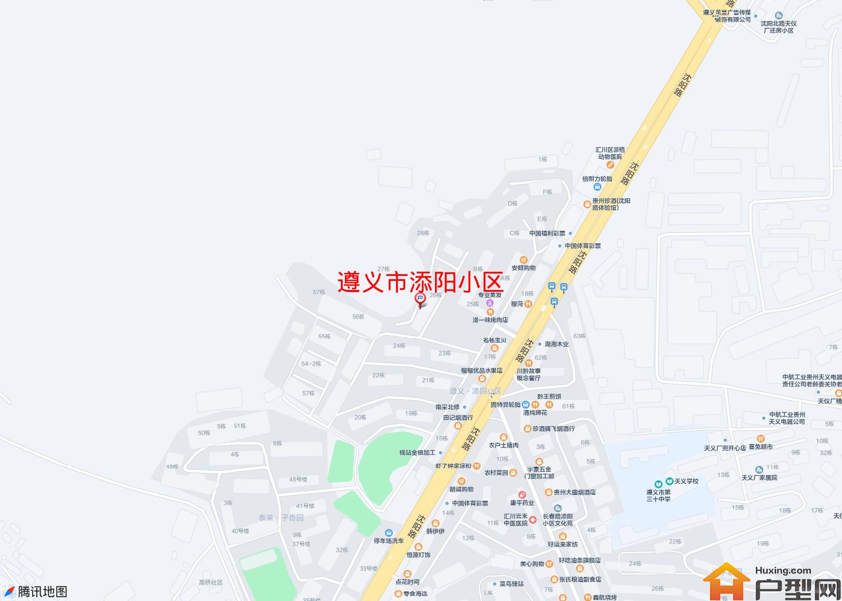 添阳小区小区 - 户型网