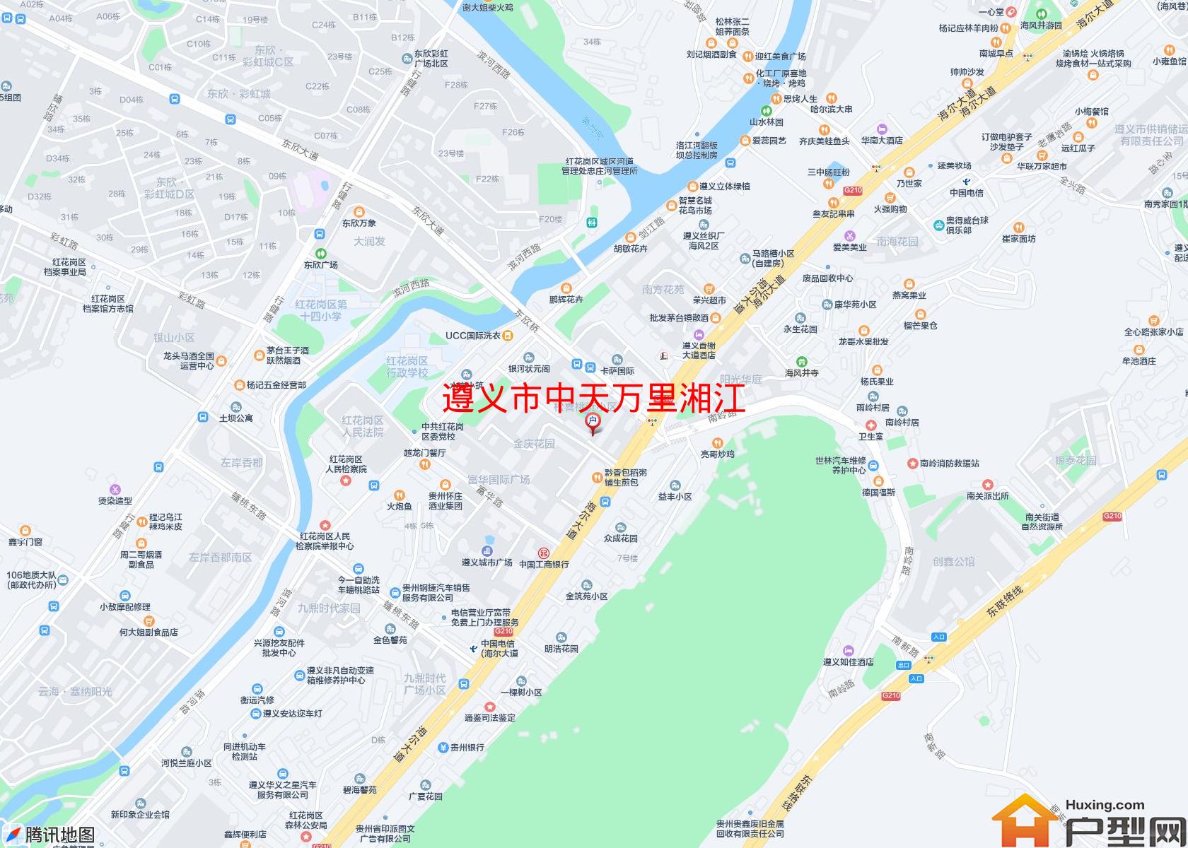 中天万里湘江小区 - 户型网