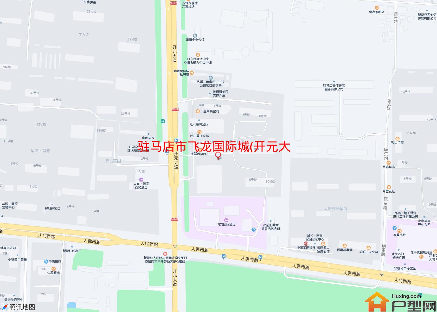 飞龙国际城(开元大道)小区 - 户型网