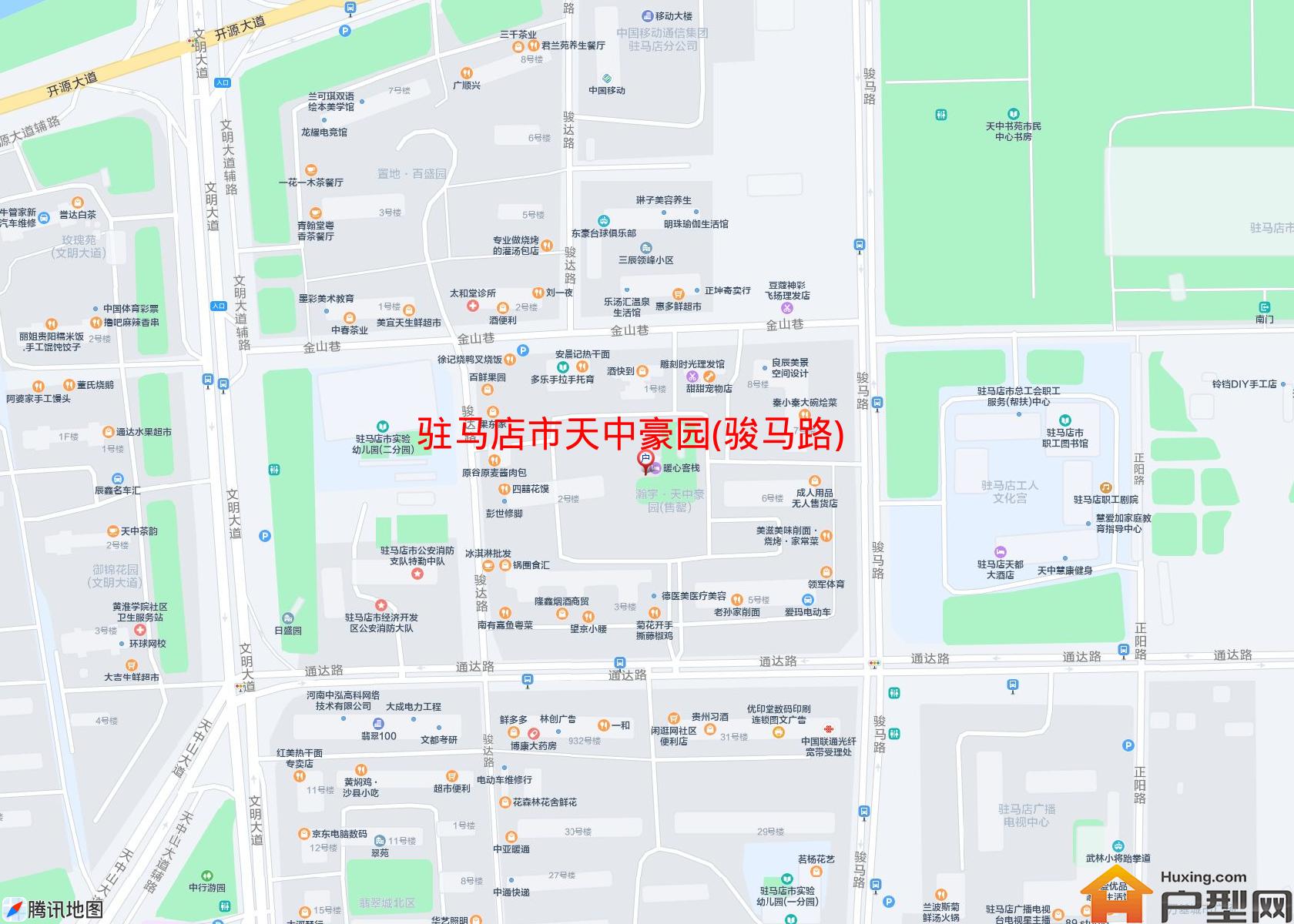 天中豪园(骏马路)小区 - 户型网