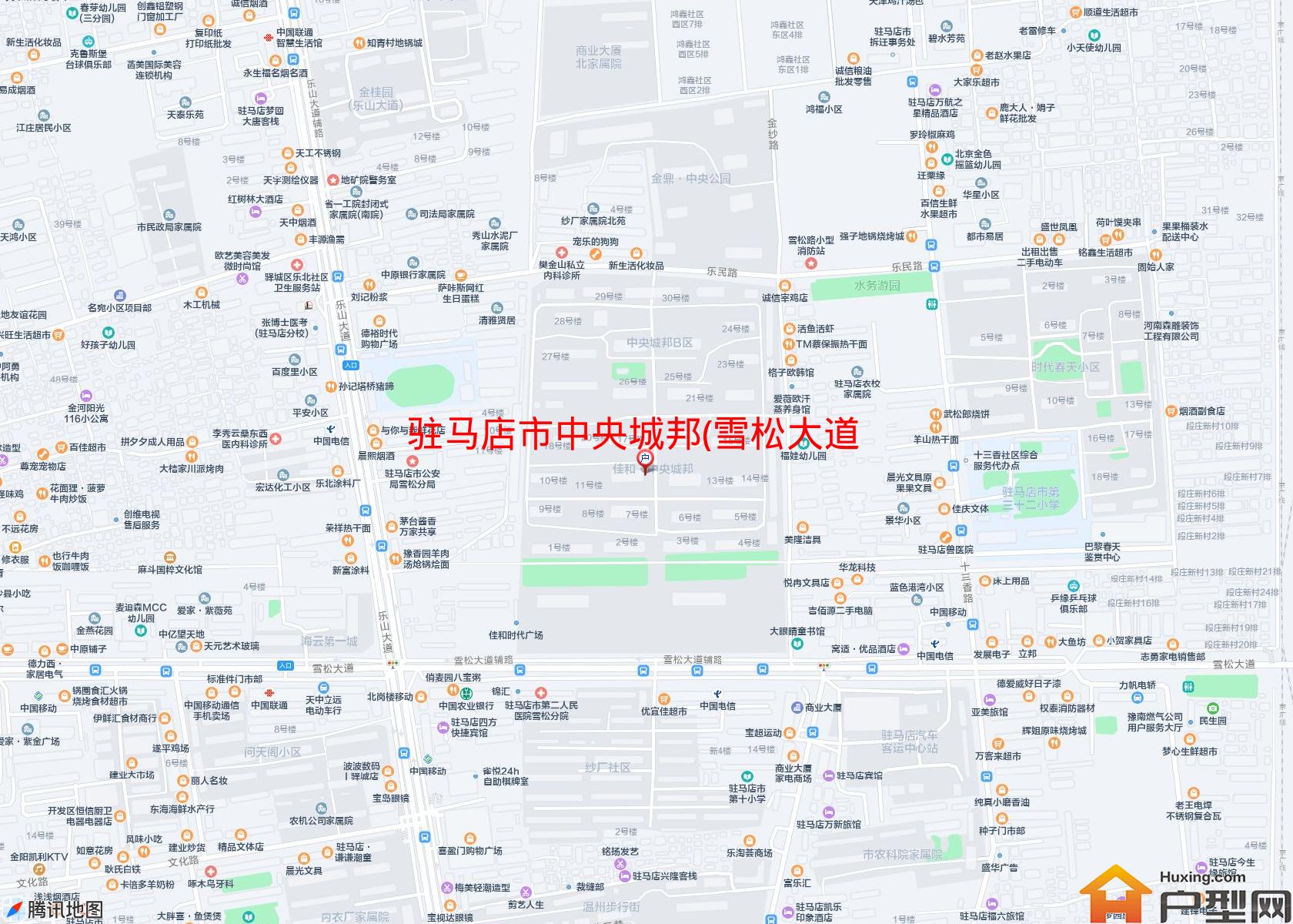 中央城邦(雪松大道)小区 - 户型网